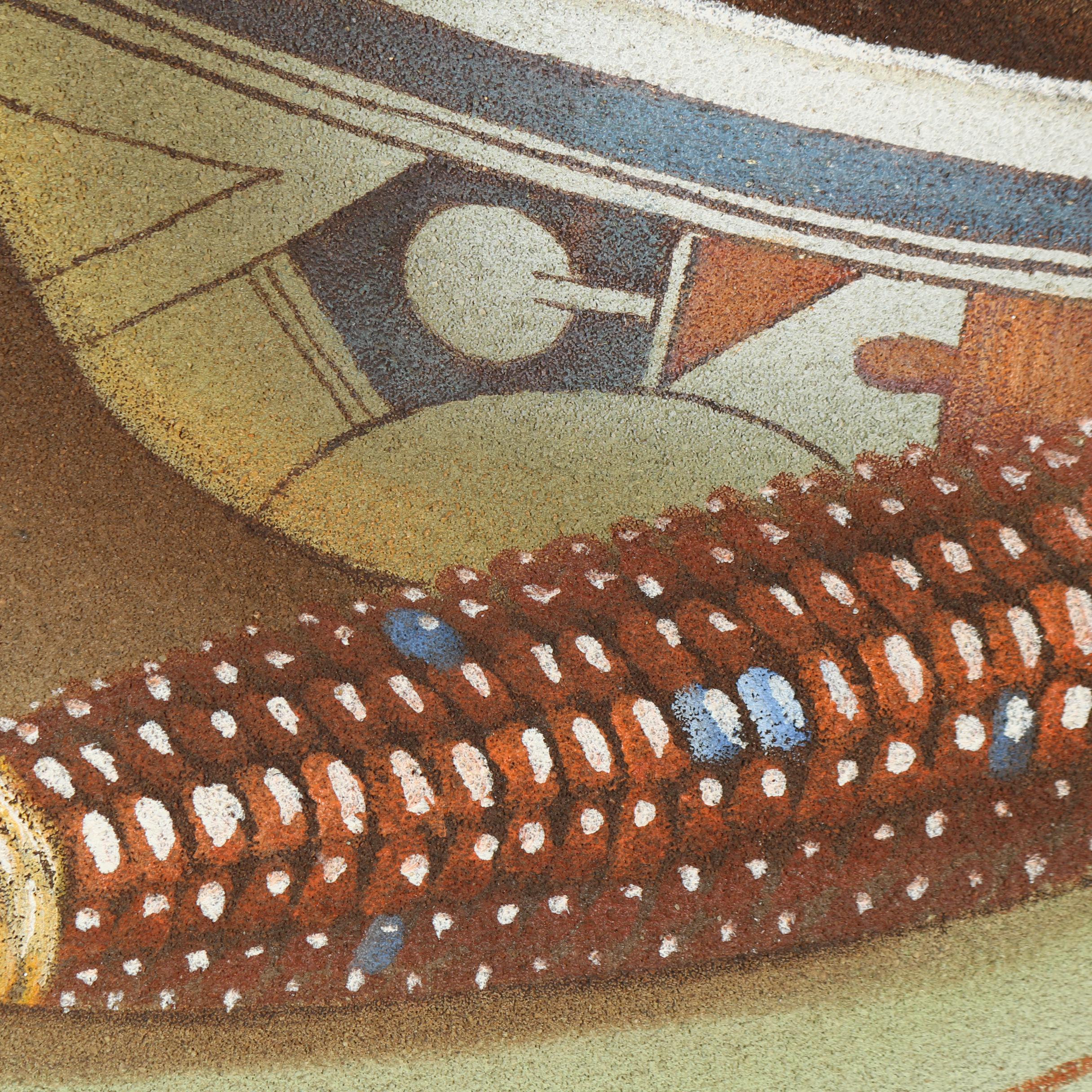 Navajo Style Still Life Sand Painting