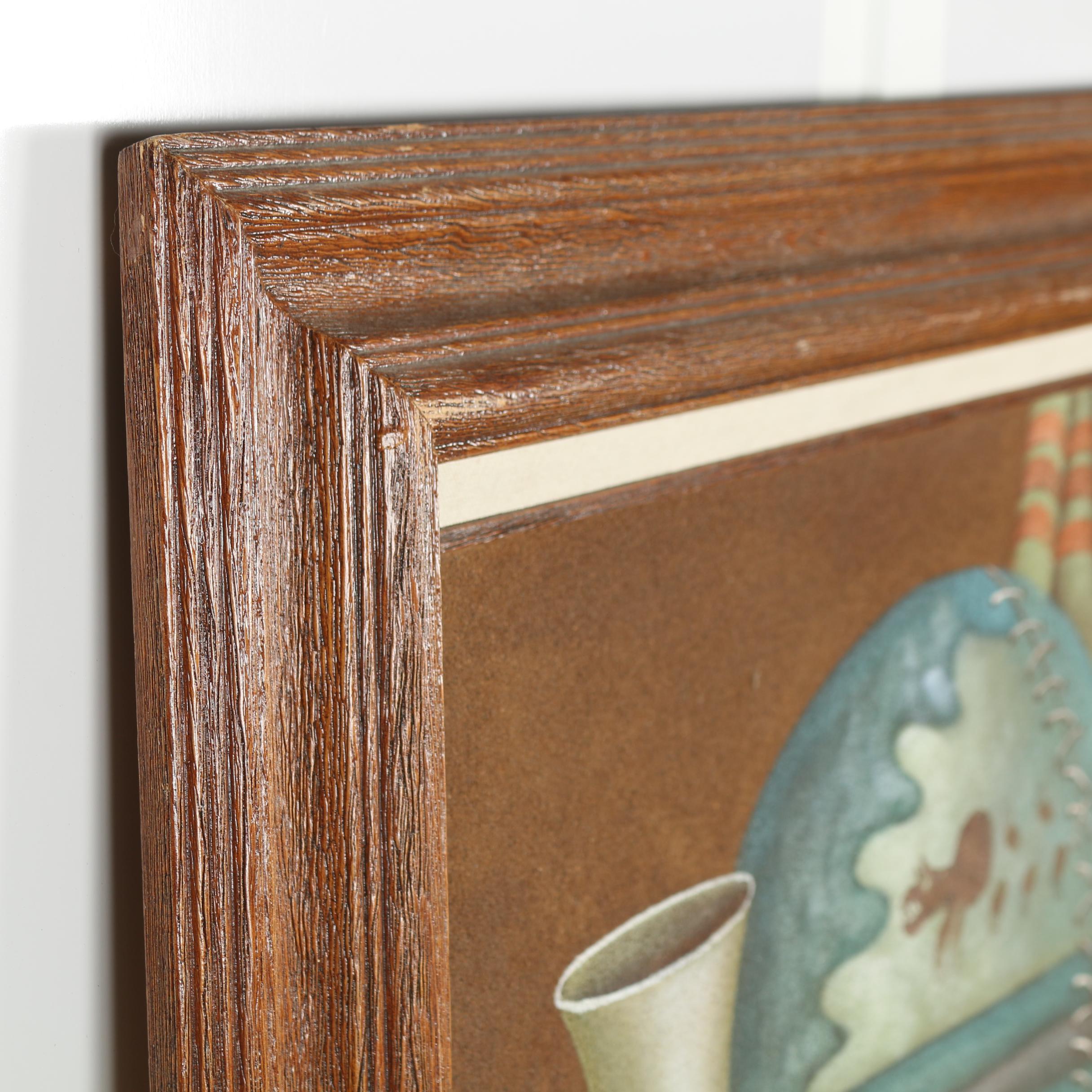 Navajo Style Still Life Sand Painting