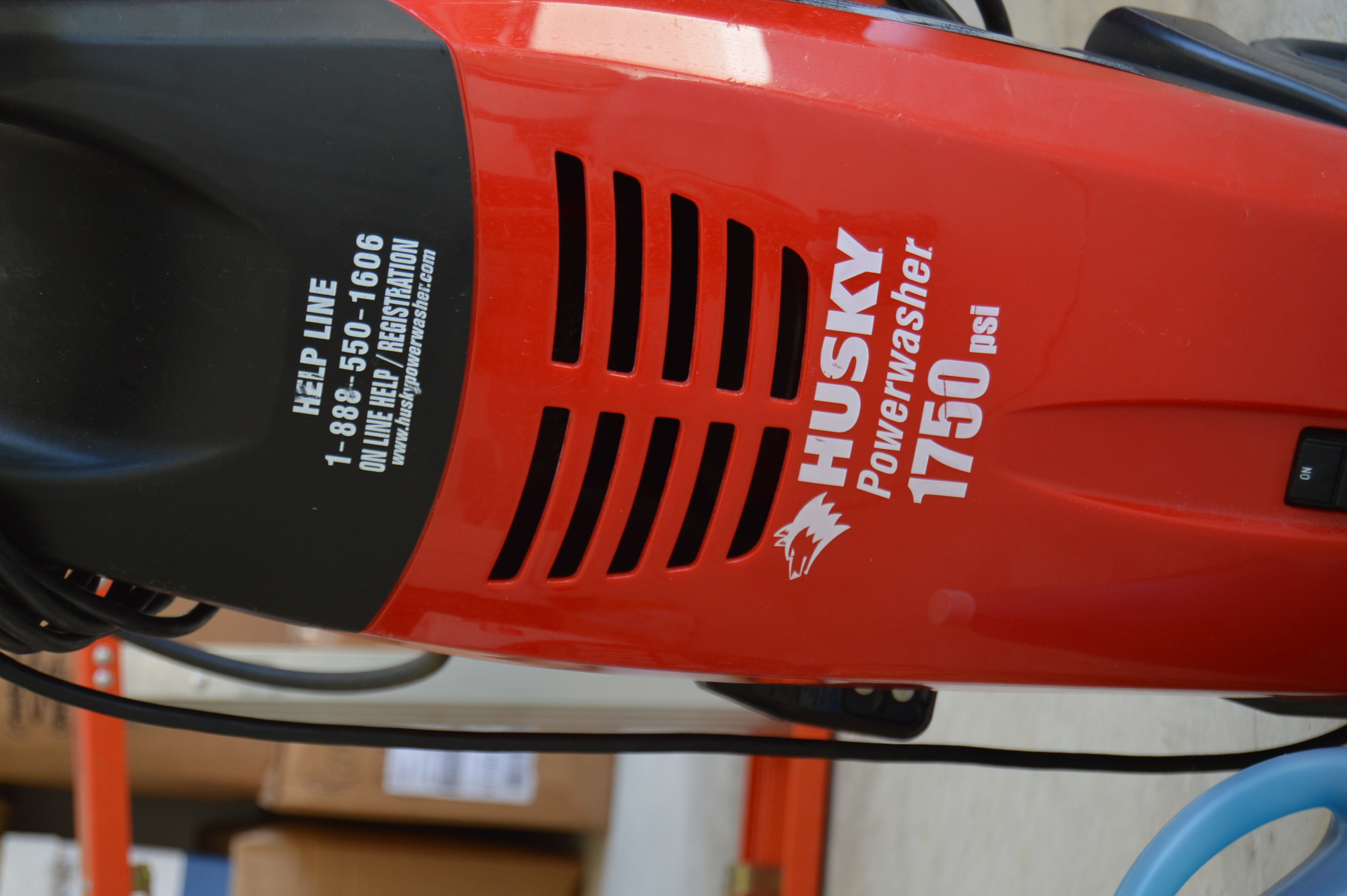 Husky Powerwasher with Clean-N-Seal Deck Sprayer