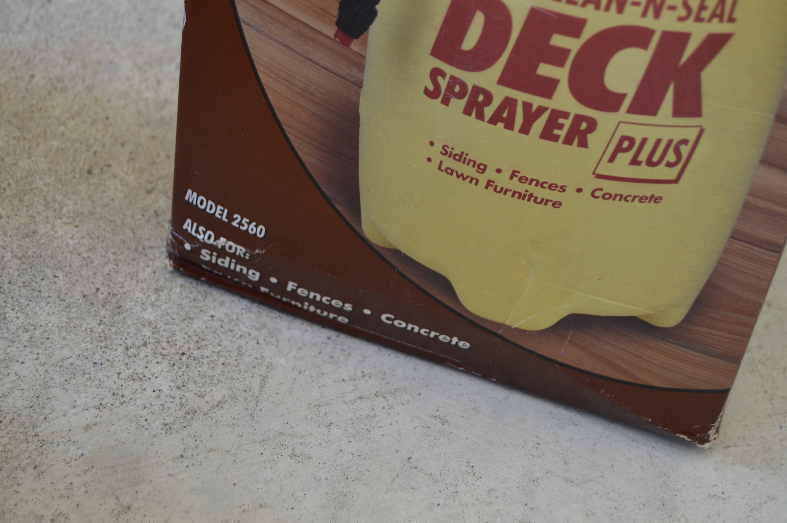 Husky Powerwasher with Clean-N-Seal Deck Sprayer