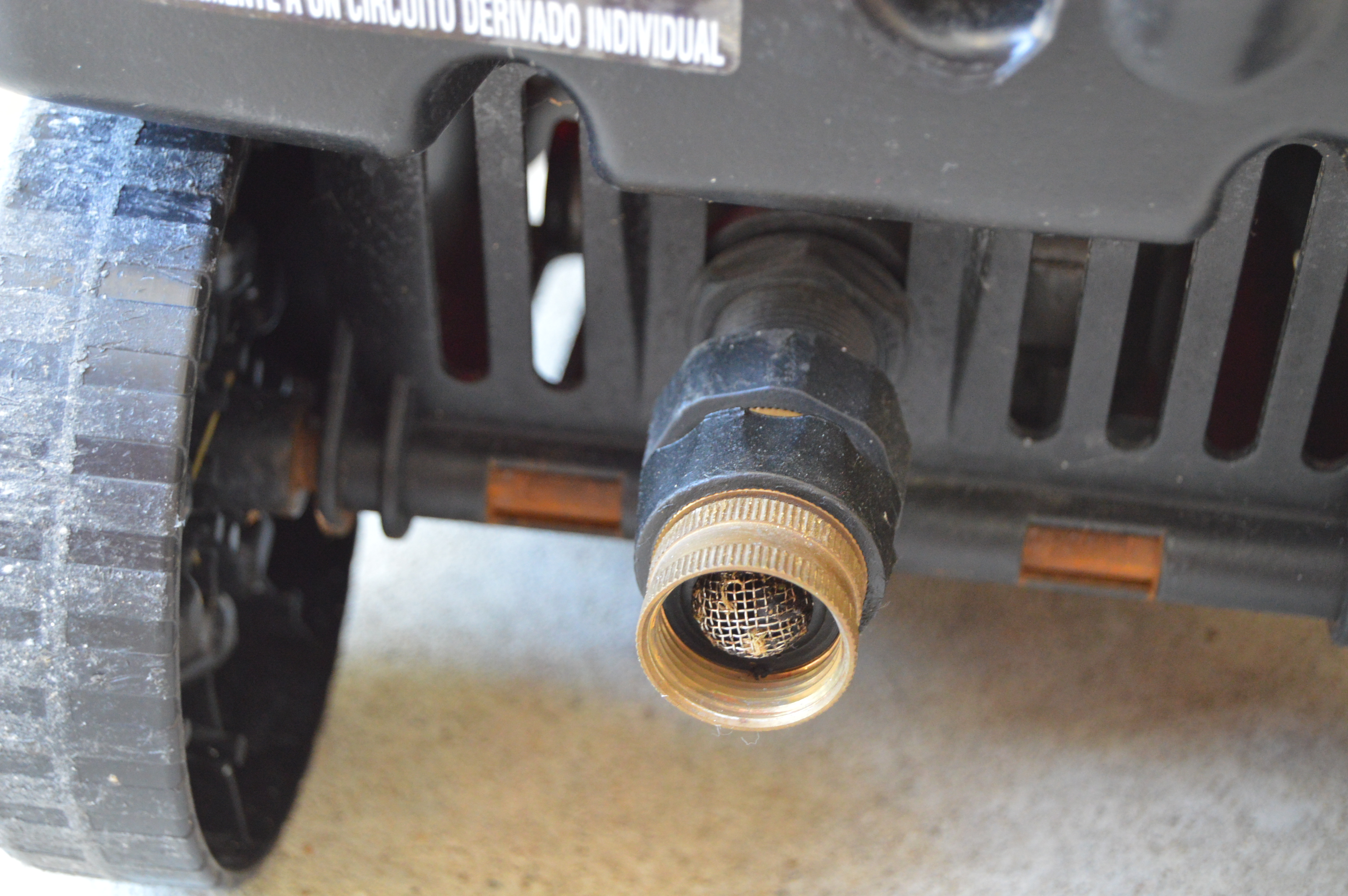 Husky Powerwasher with Clean-N-Seal Deck Sprayer