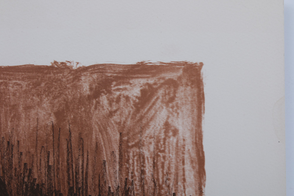 Paul Seckel (Ravelle) Lithograph "Pensive"