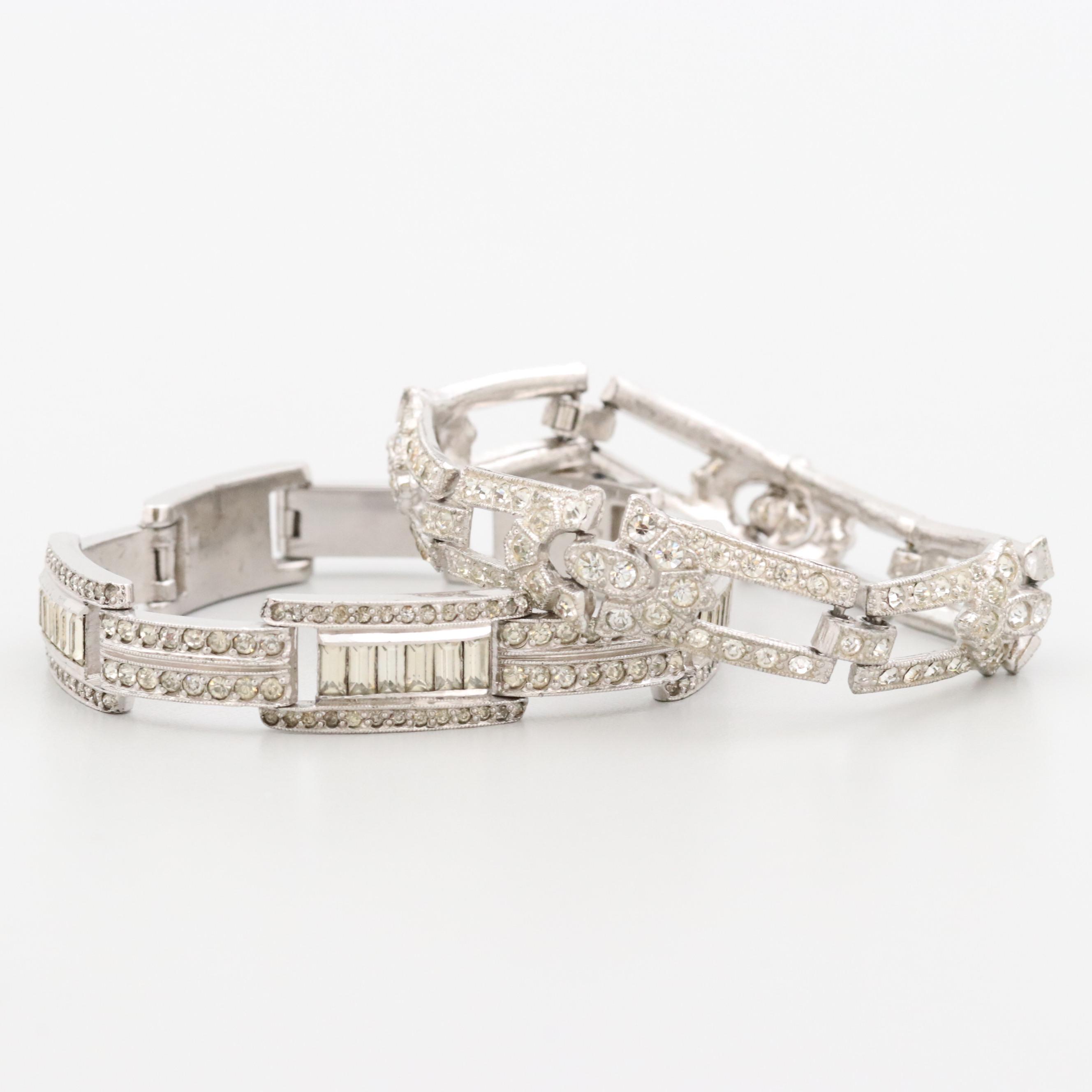 Vintage Foilback Bracelets