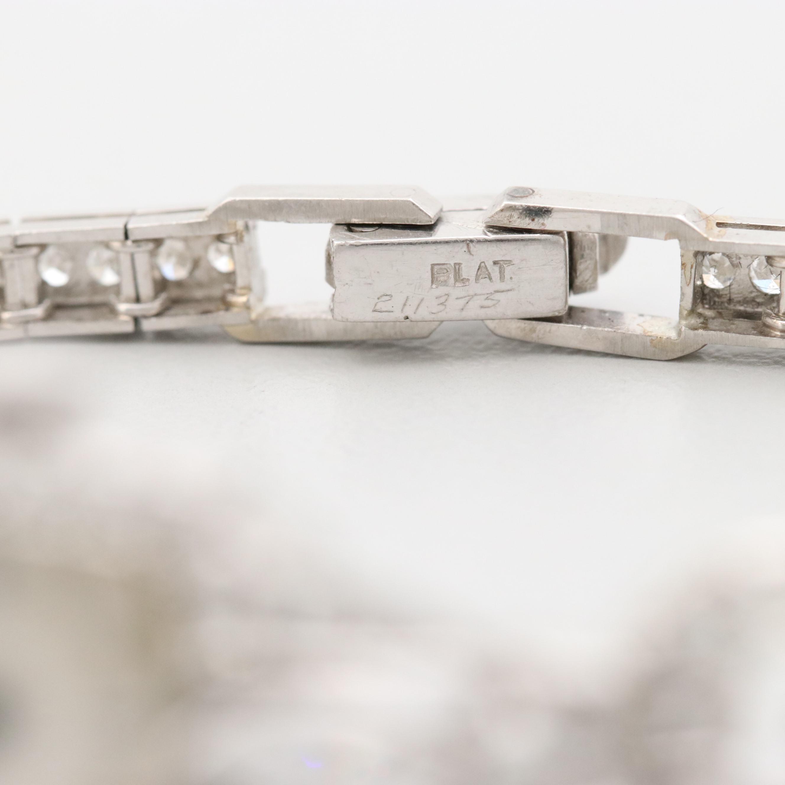 Hamilton Platinum 1.96 CTW Diamond Watch