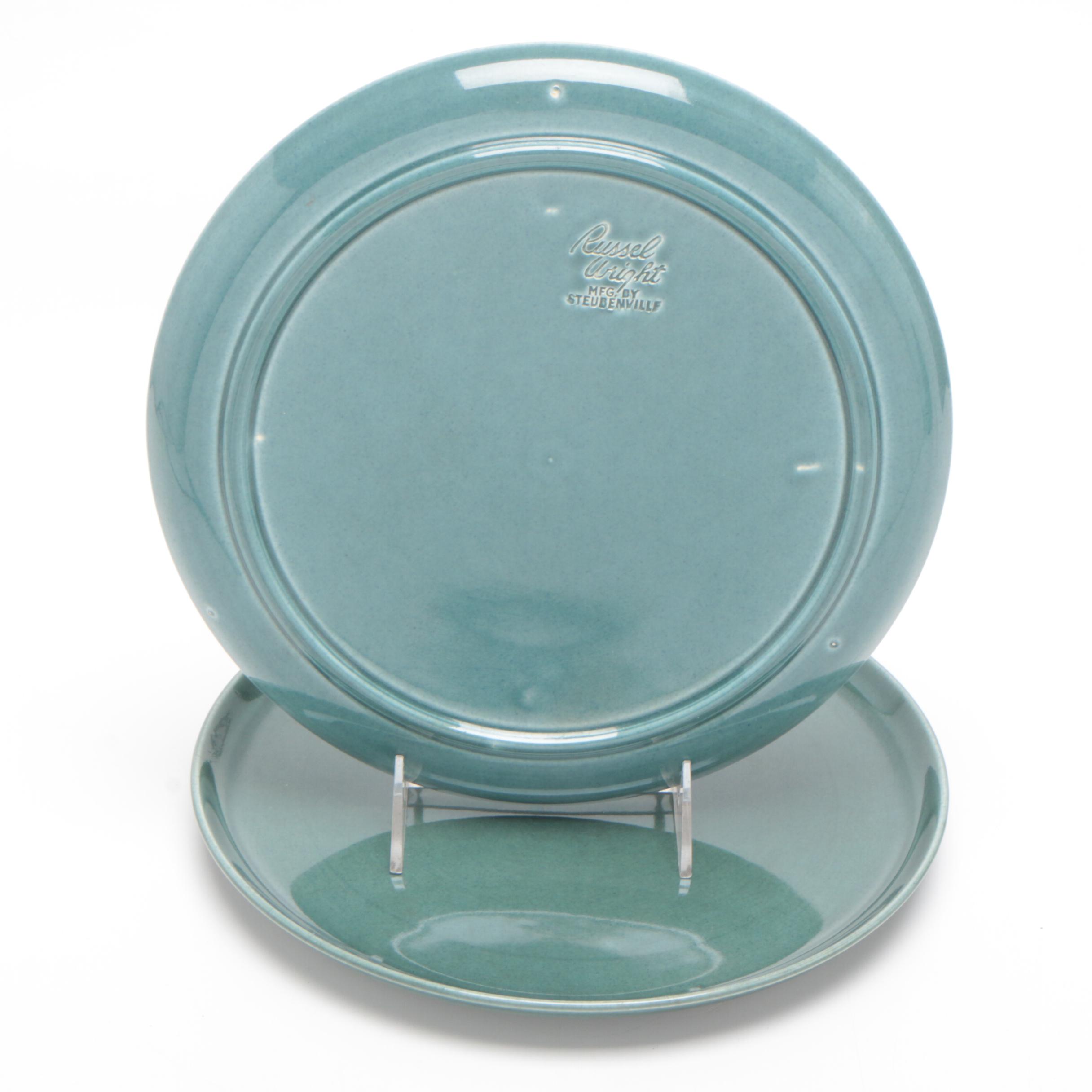 Russel Wright Seafoam Green "American Modern" Steubenville Serveware