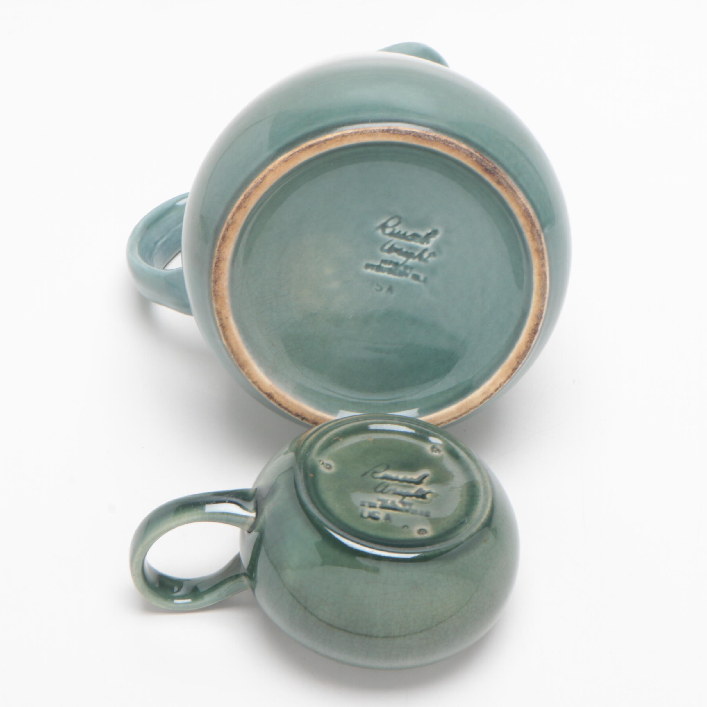 Russel Wright Seafoam Green "American Modern" Steubenville Serveware