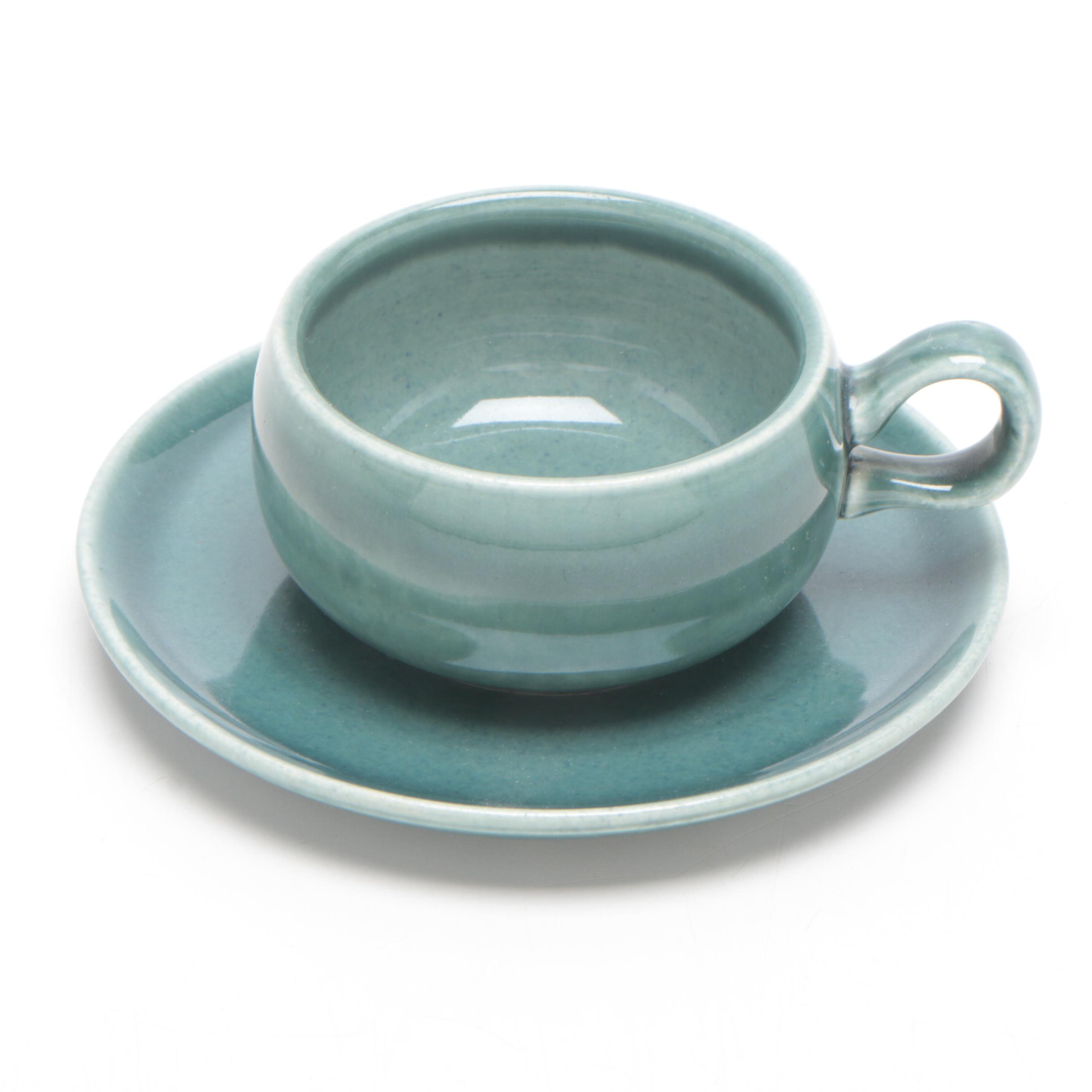 Russel Wright Seafoam Green "American Modern" Steubenville Serveware