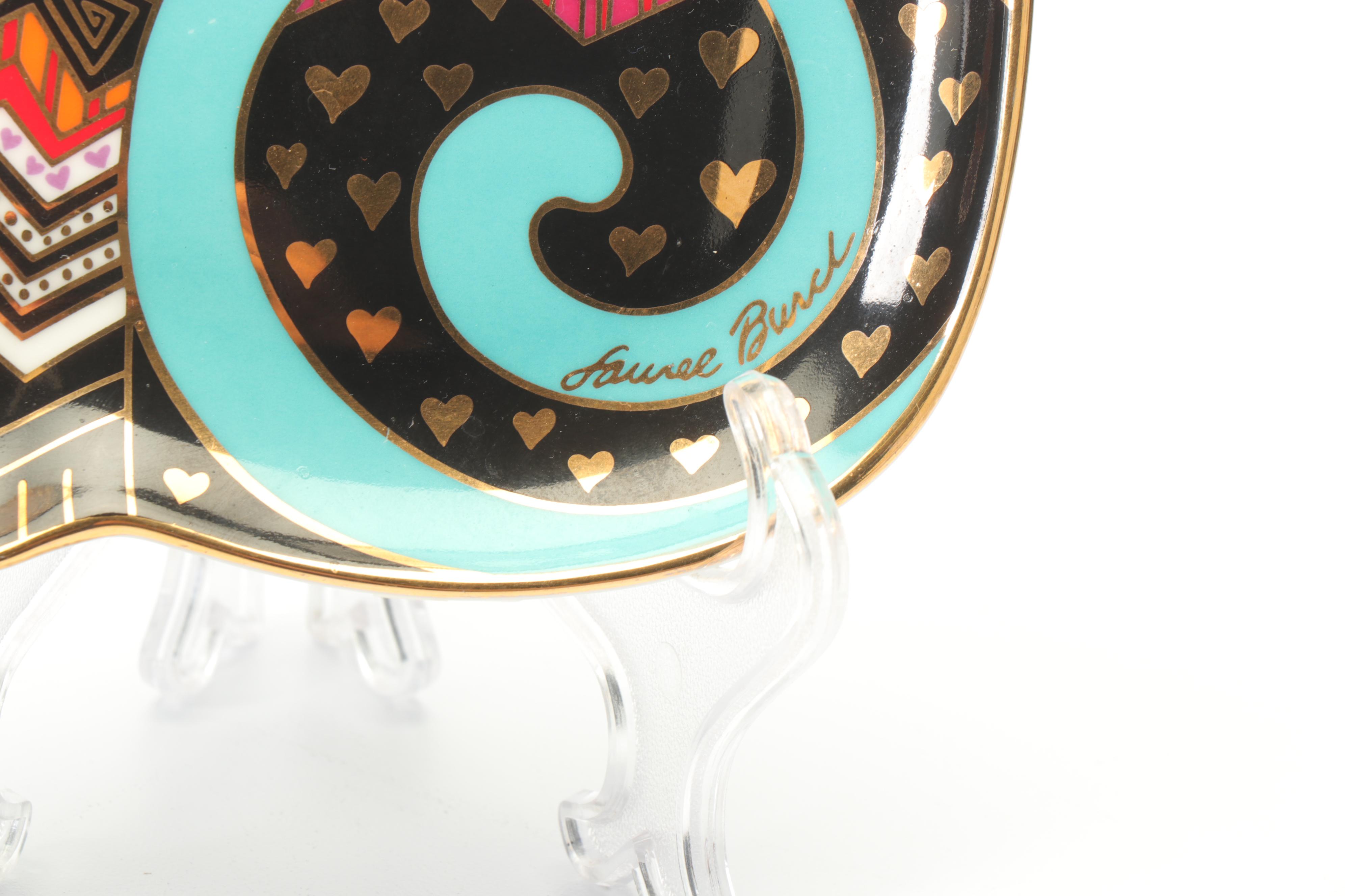 Laurel Burch by Royal Doulton Limited Edition Cat Plates, 1990s