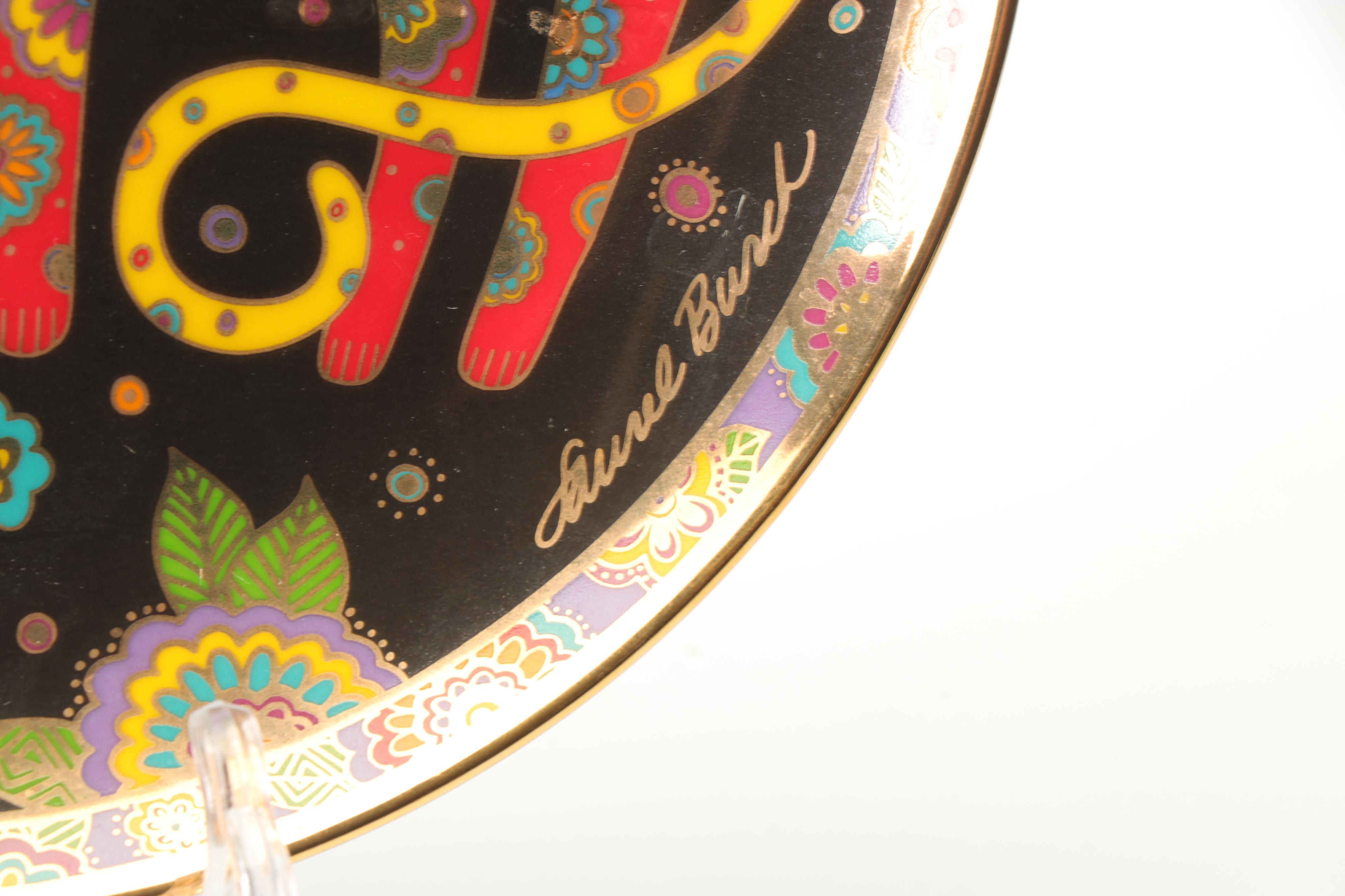 Laurel Burch by Royal Doulton Limited Edition Cat Plates, 1990s