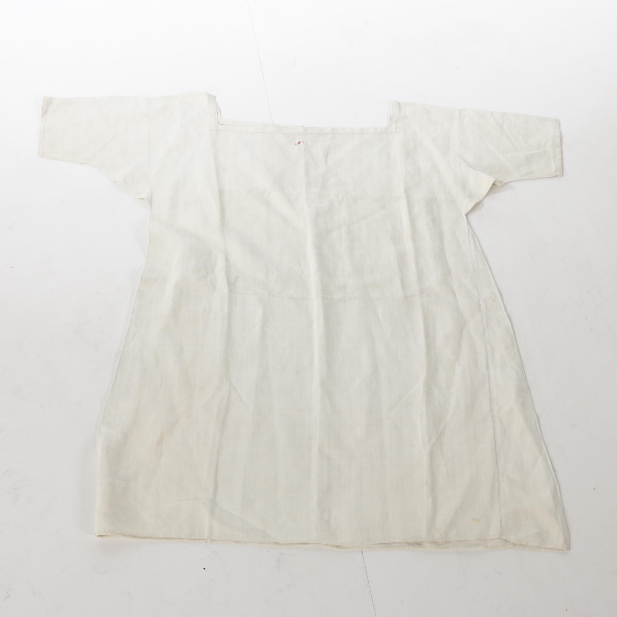 Linen Nightshirt Shifts, Early 19th Century