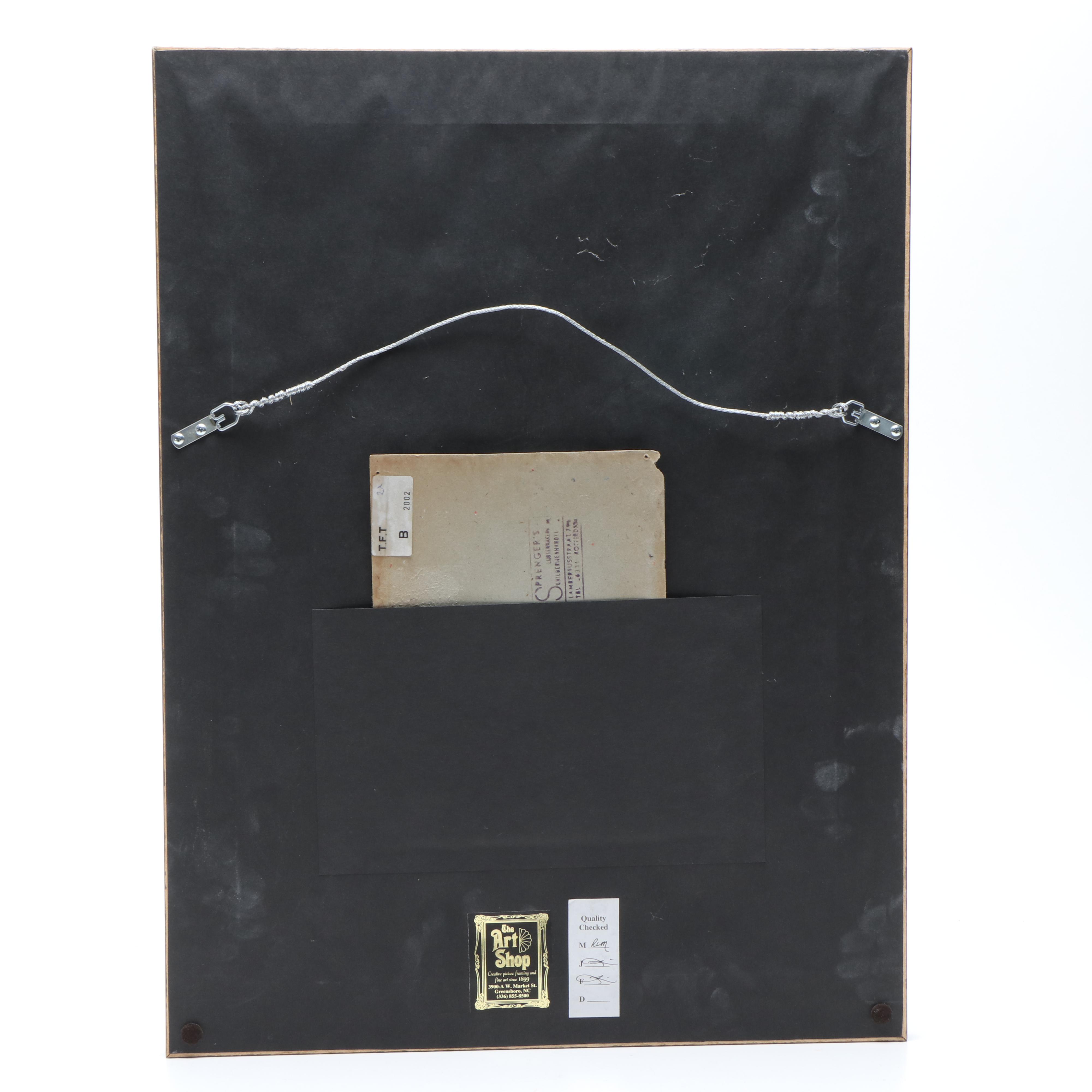 Tavern Genre Scene Cast Copper Relief Panels