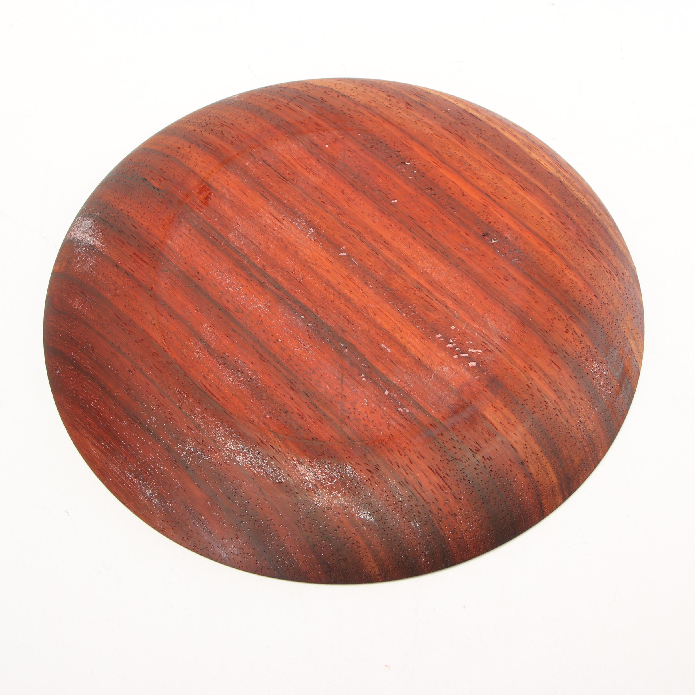 Danish Modern Style Acacia Wooden Bowls and Platter