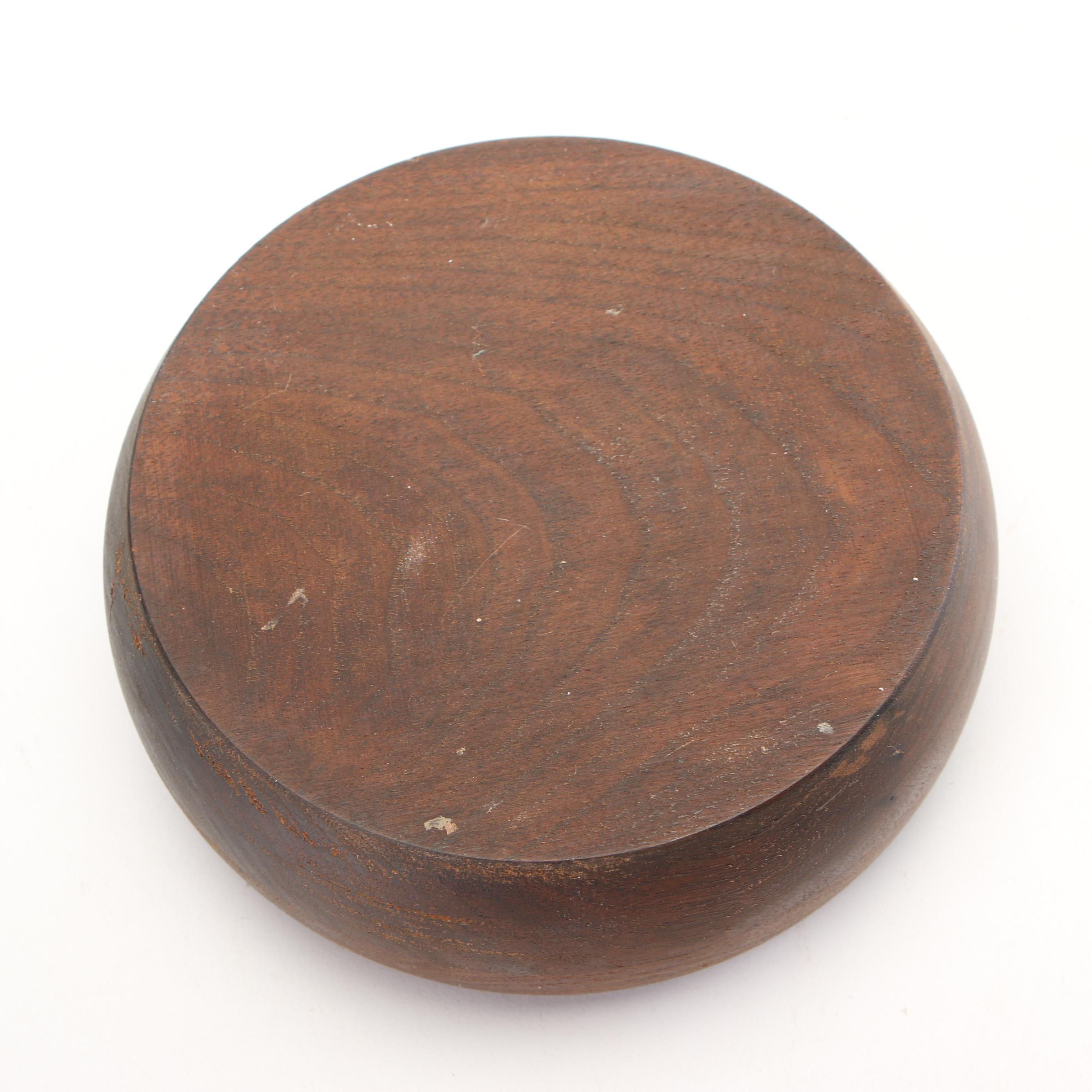Danish Modern Style Acacia Wooden Bowls and Platter
