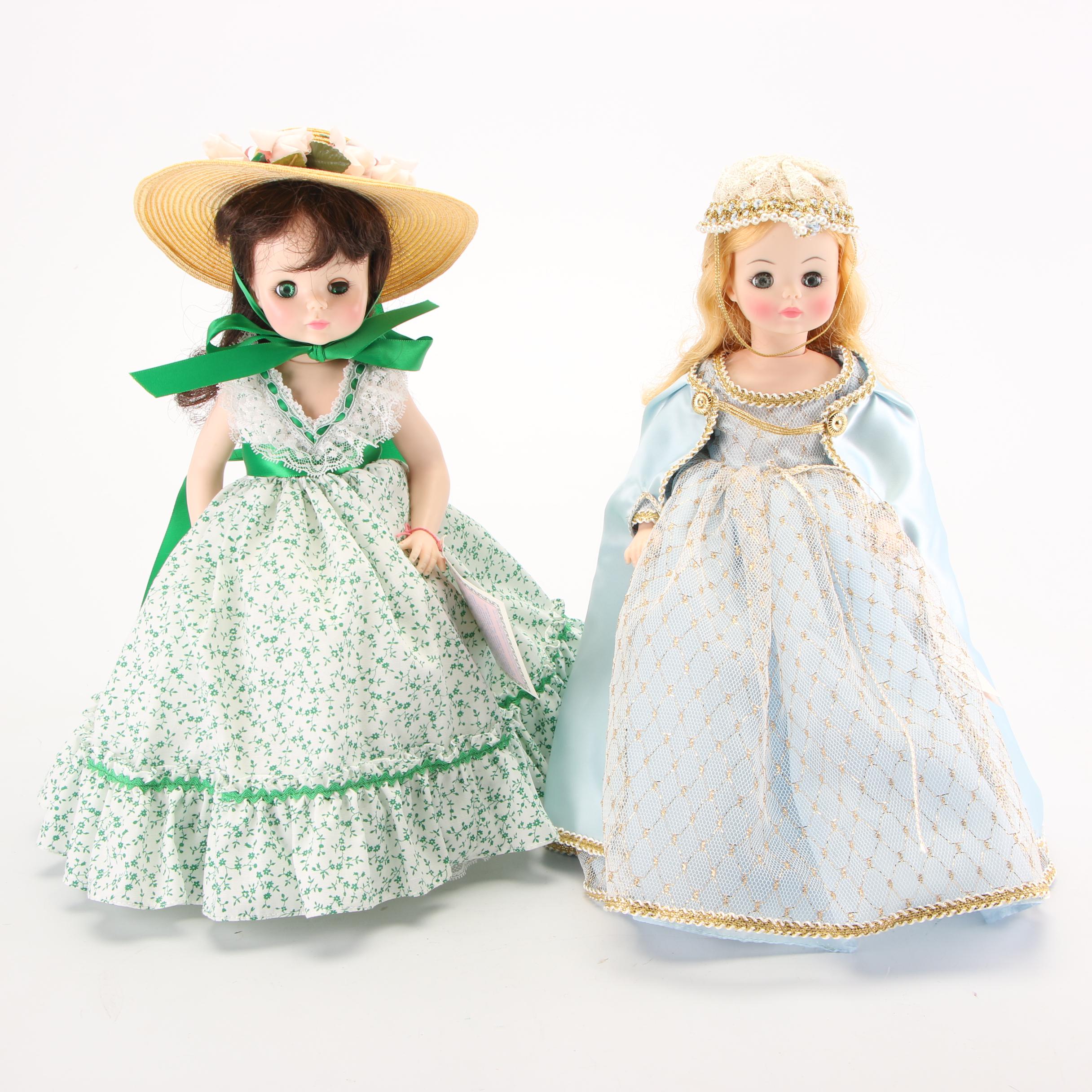 Madame Alexander "Bridesmaid", "Scarlett", "Elise" and Other Dolls