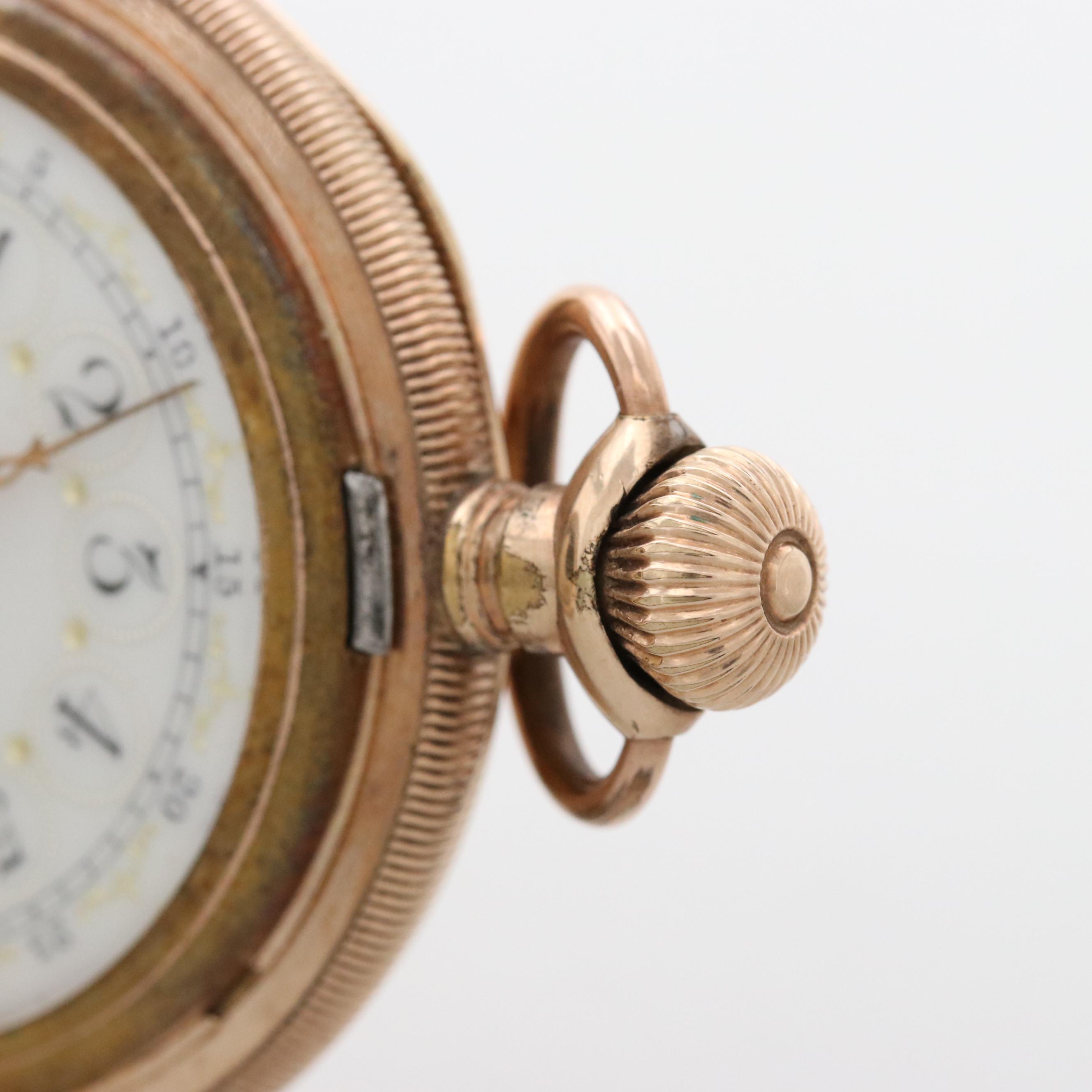 Antique Elgin Gold Filled Hunter Case Pocket Watch, 1898