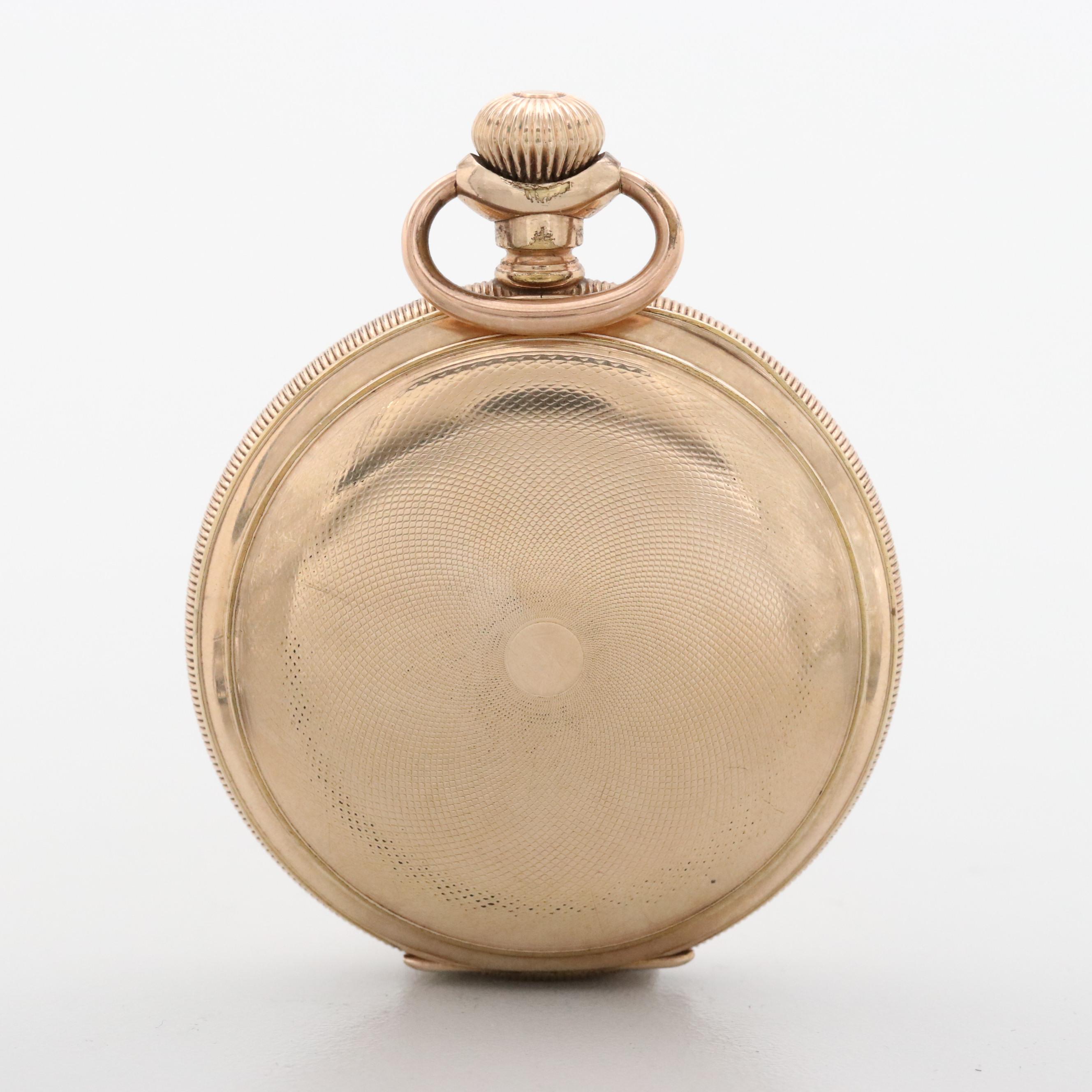Antique Elgin Gold Filled Hunter Case Pocket Watch, 1898