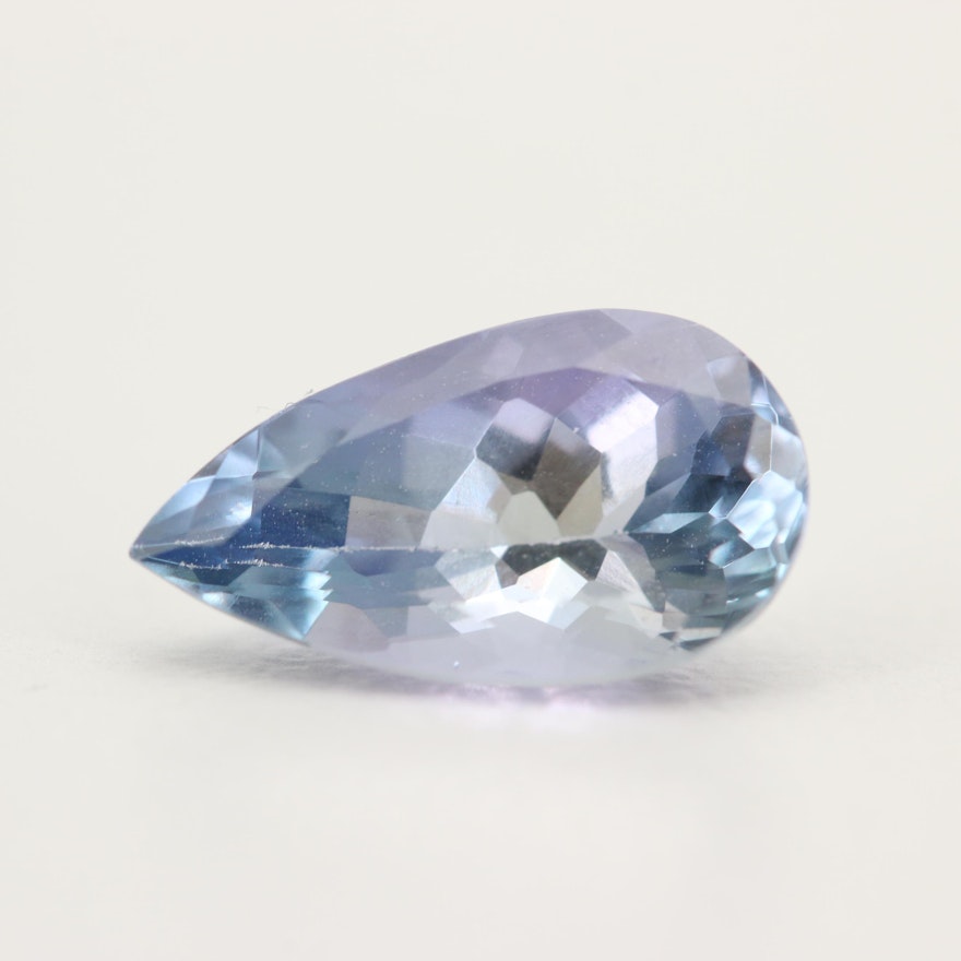 Loose 1.98 CT Tanzanite Gemstone