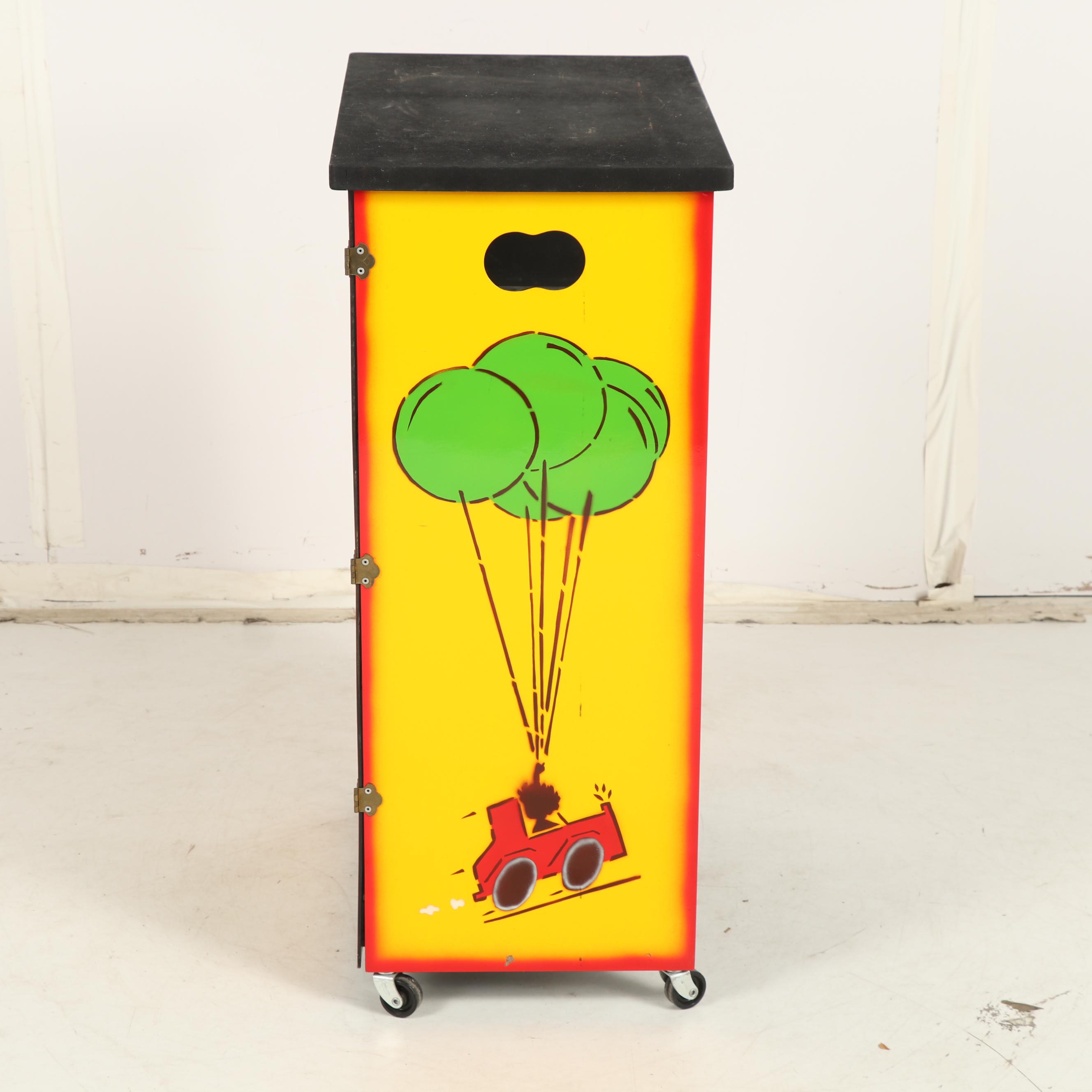 Clown Themed Ticket Booth