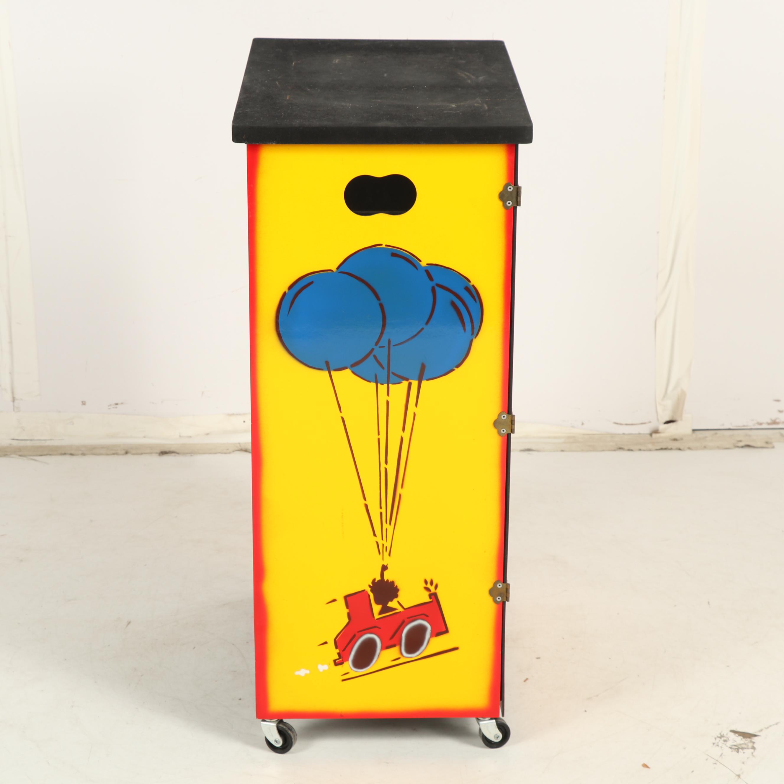 Clown Themed Ticket Booth