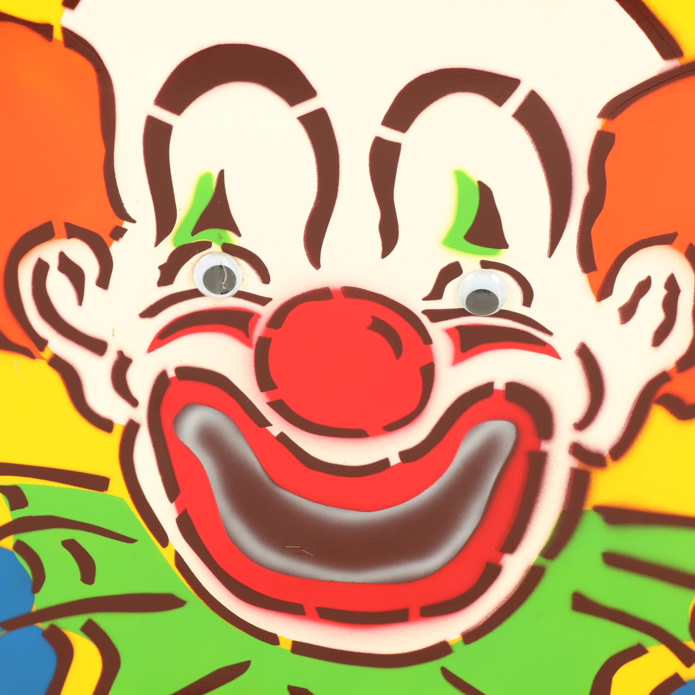 Clown Themed Ticket Booth