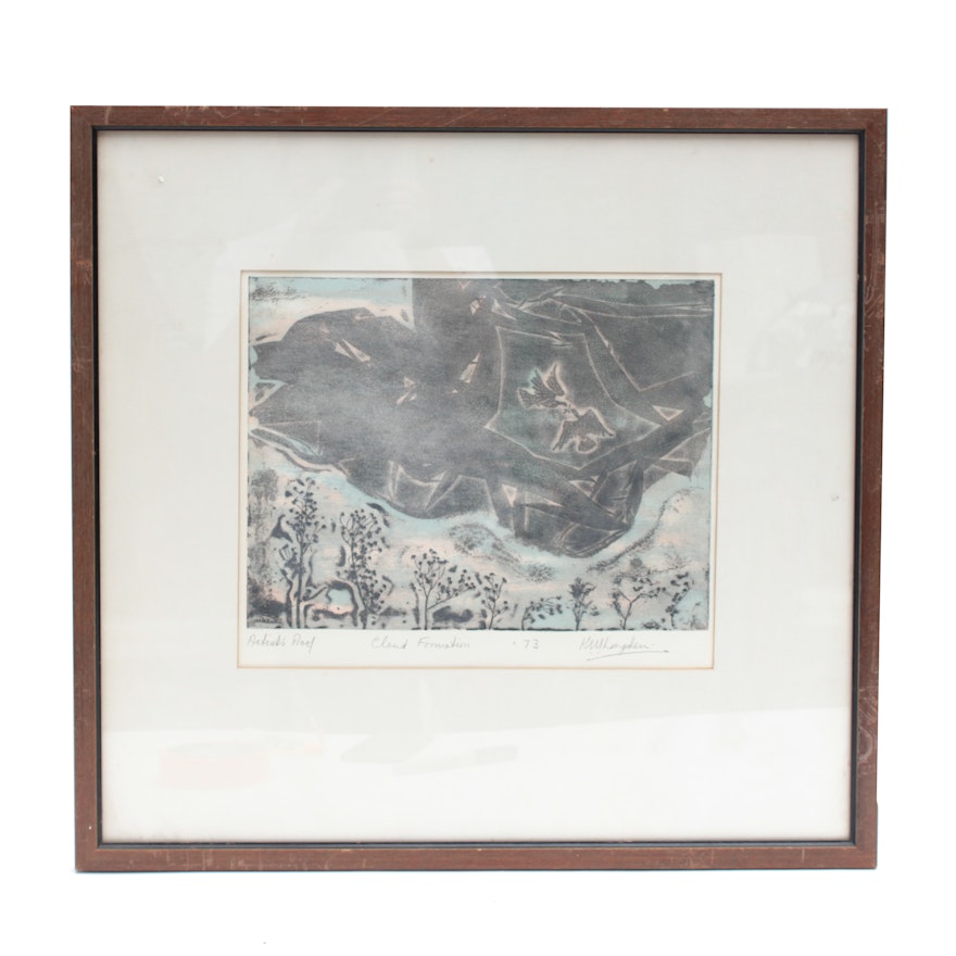 Etching "Cloud Formation"