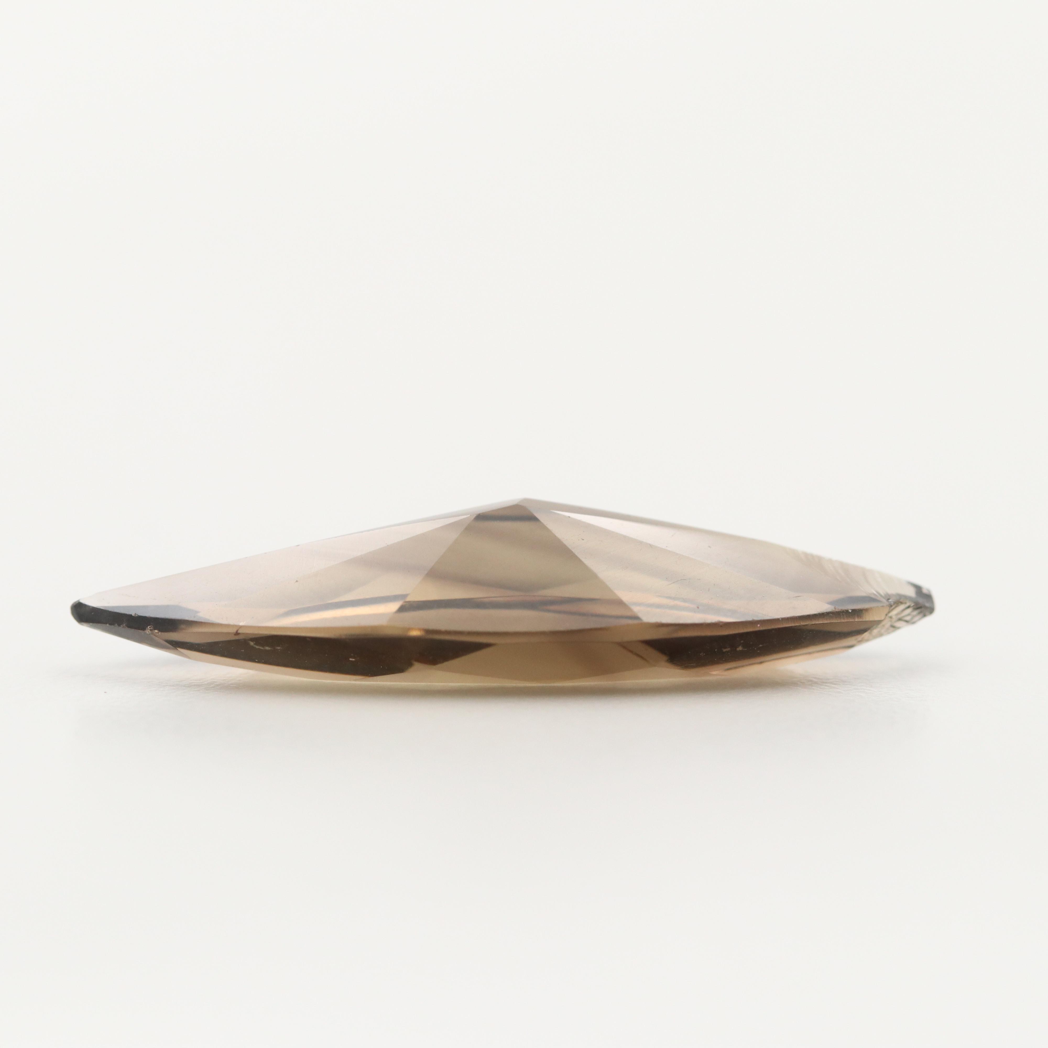 Loose 13.49 CT Smoky Quartz