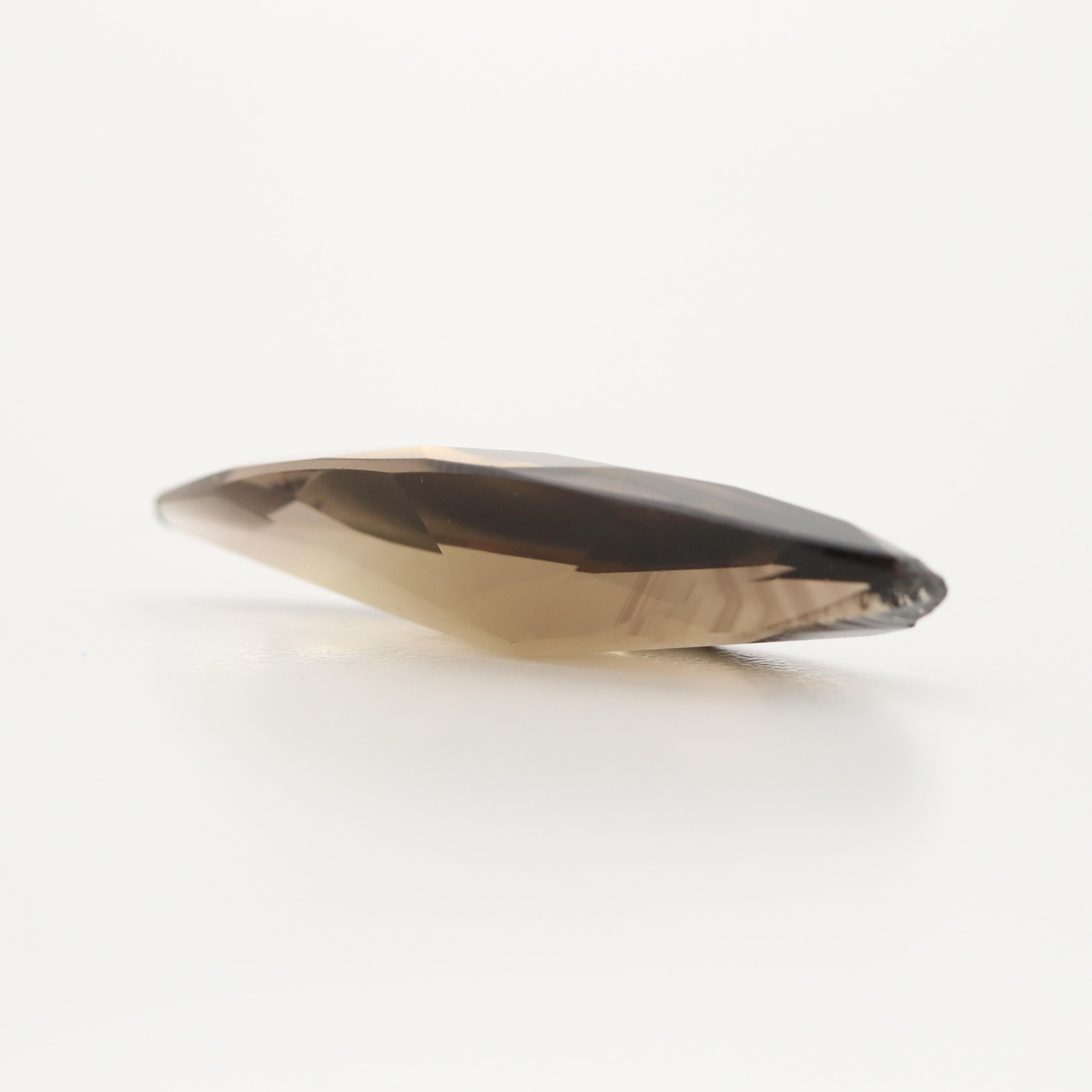 Loose 13.49 CT Smoky Quartz