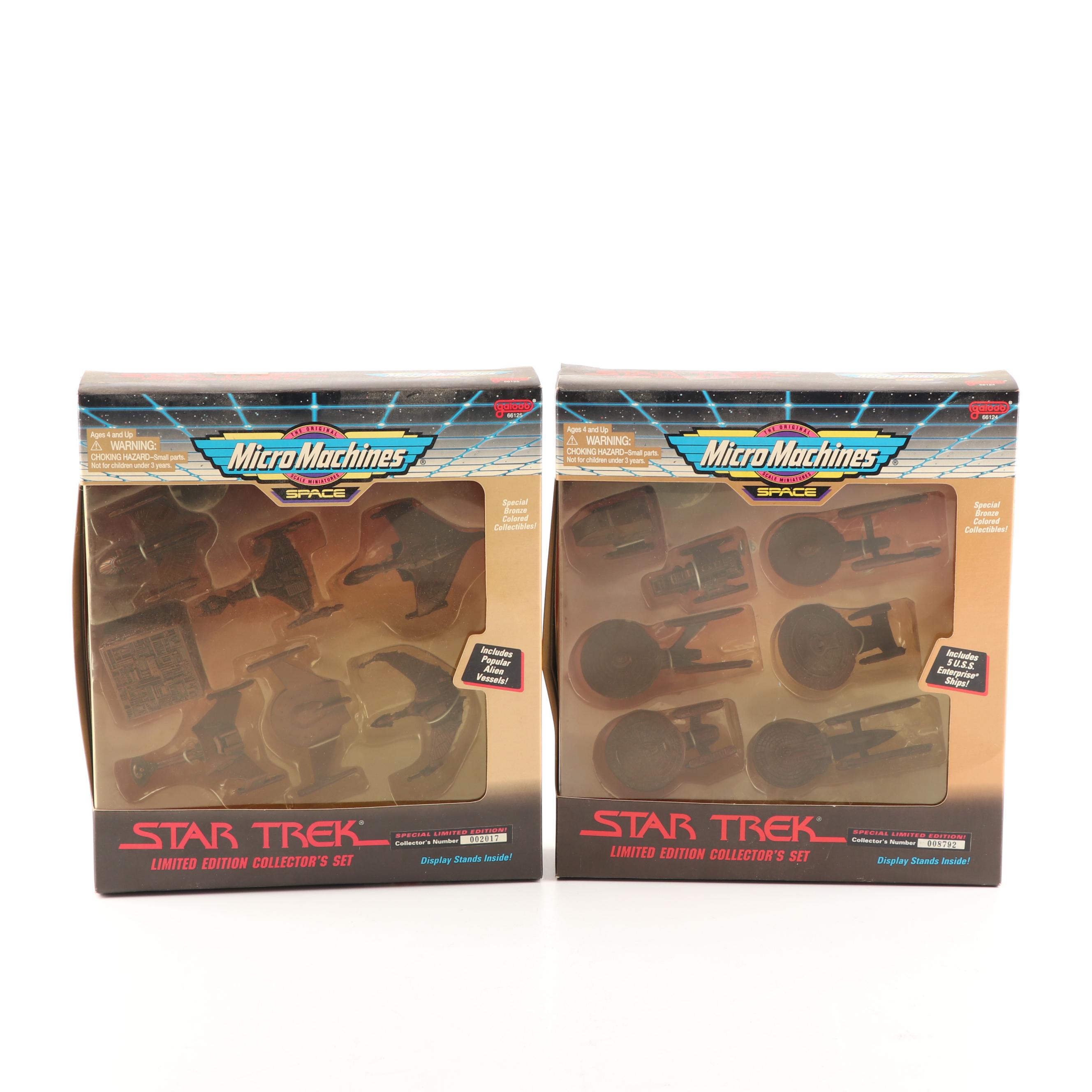 "Star Trek" MicroMachines Limited Edition Collectibles
