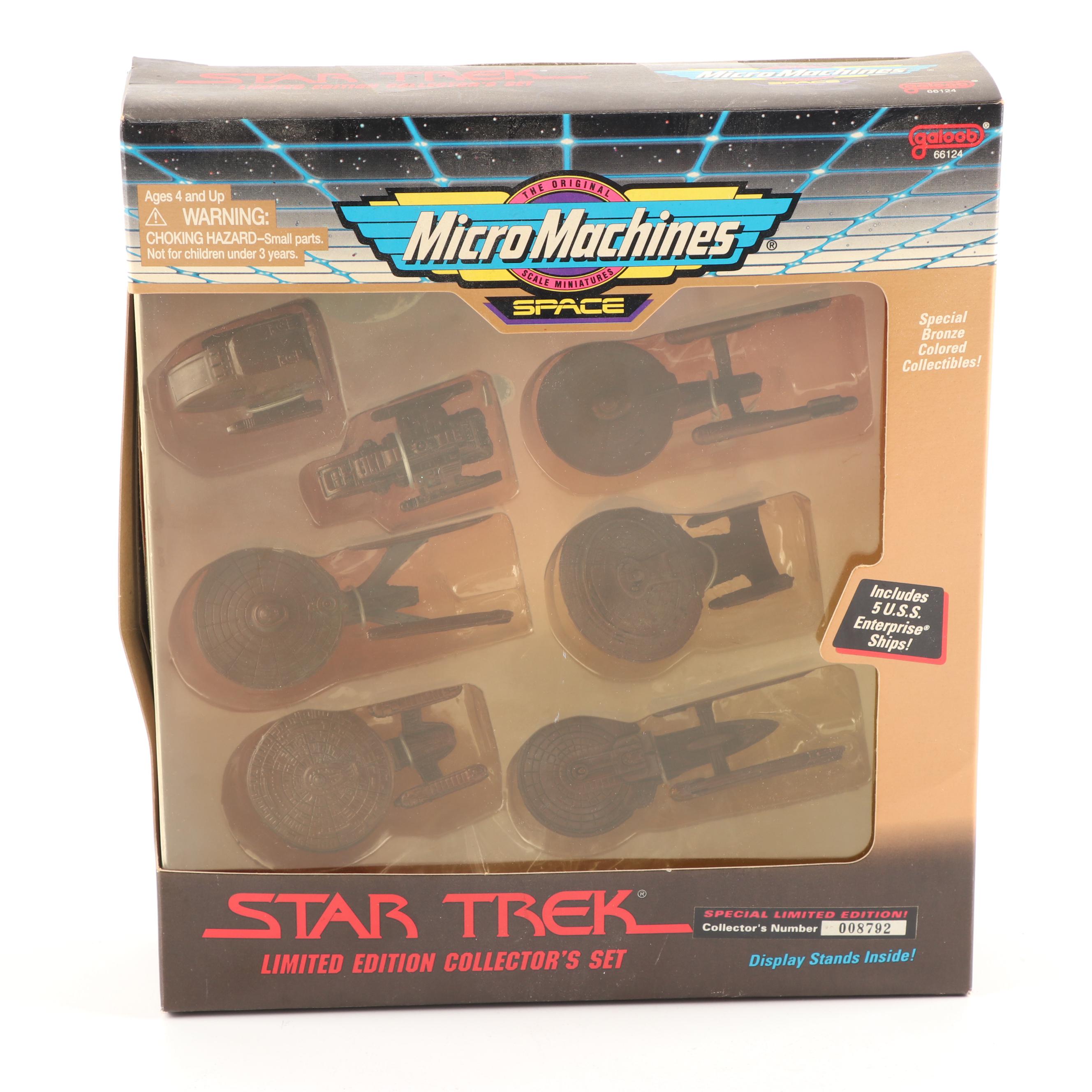 "Star Trek" MicroMachines Limited Edition Collectibles