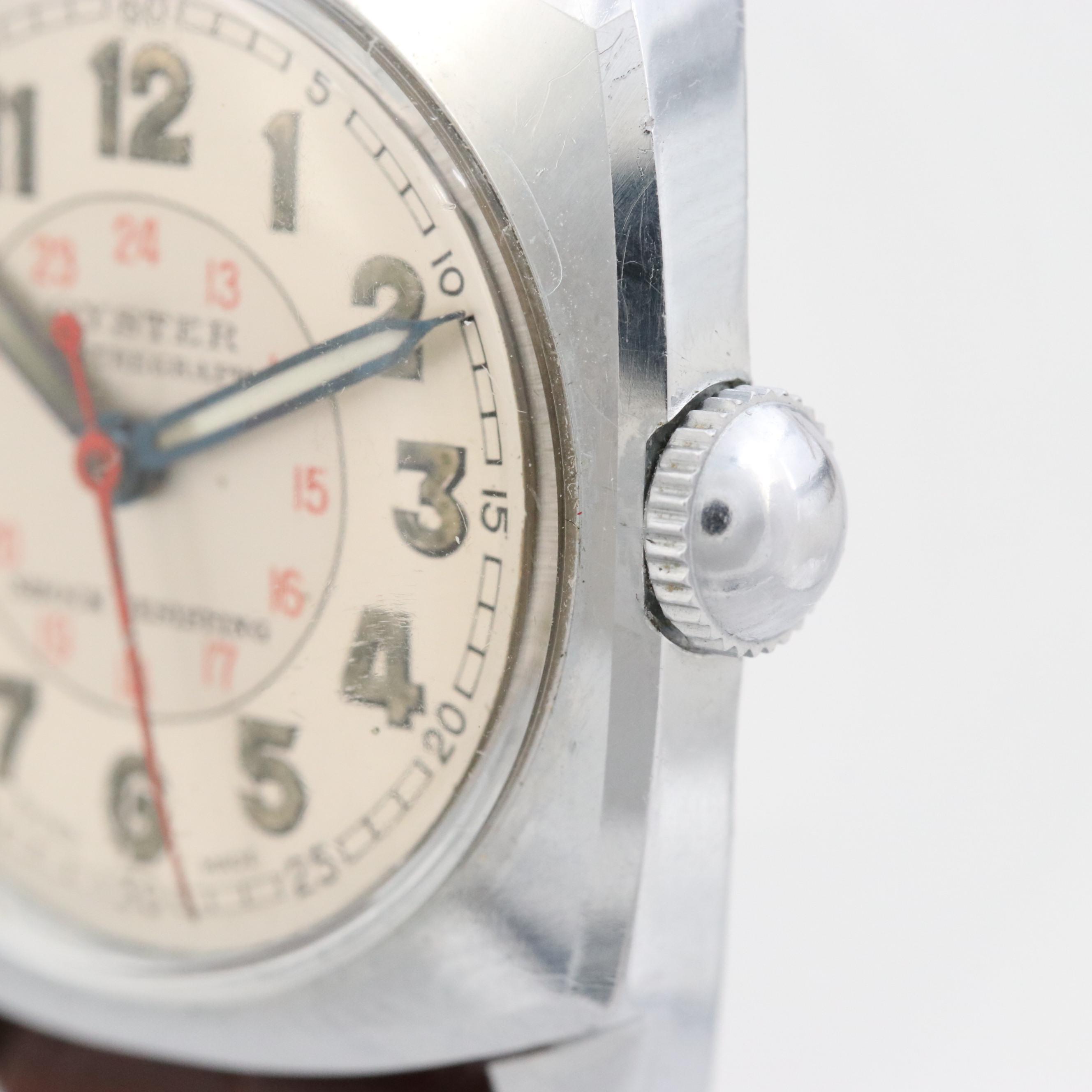 Vintage Oyster Centregraph By Rolex Stainless Steel Watch, Circa 1940