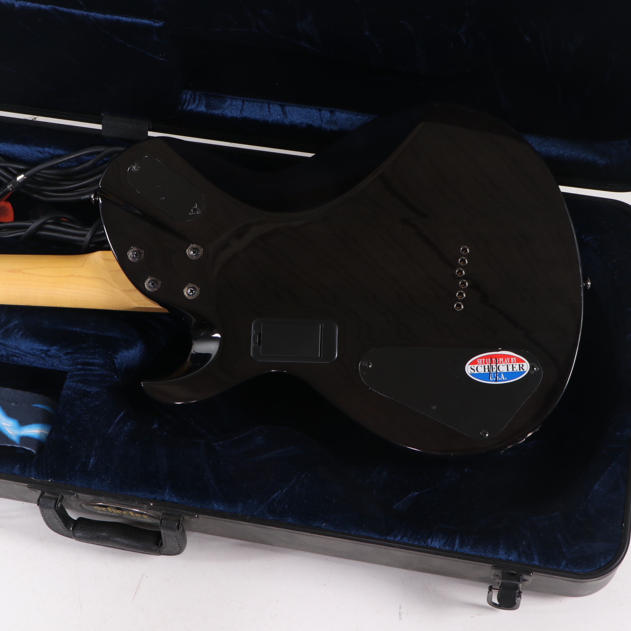 Schecter Diamond Series Damien Solo Elite Electric Guitar with Case