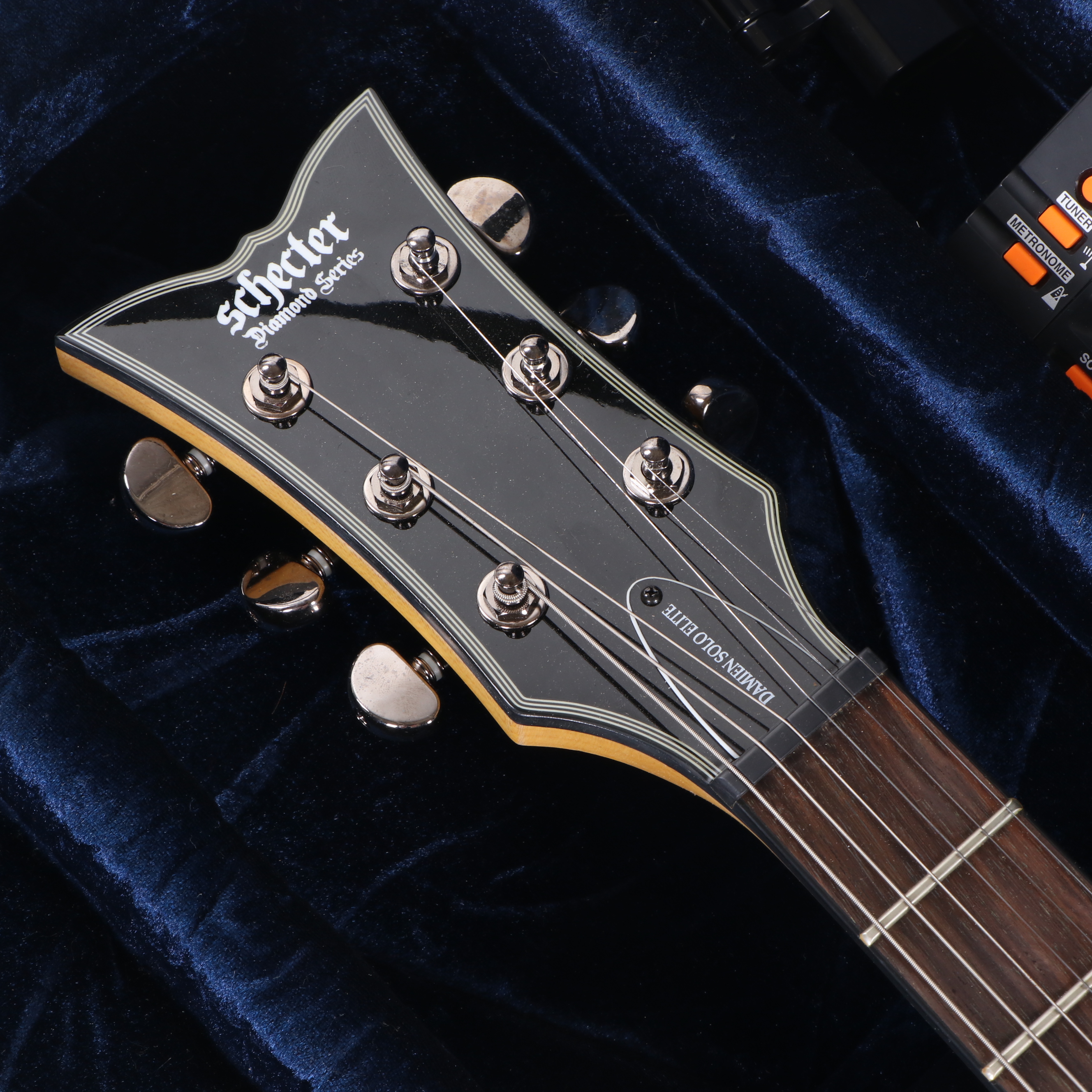 Schecter Diamond Series Damien Solo Elite Electric Guitar with Case