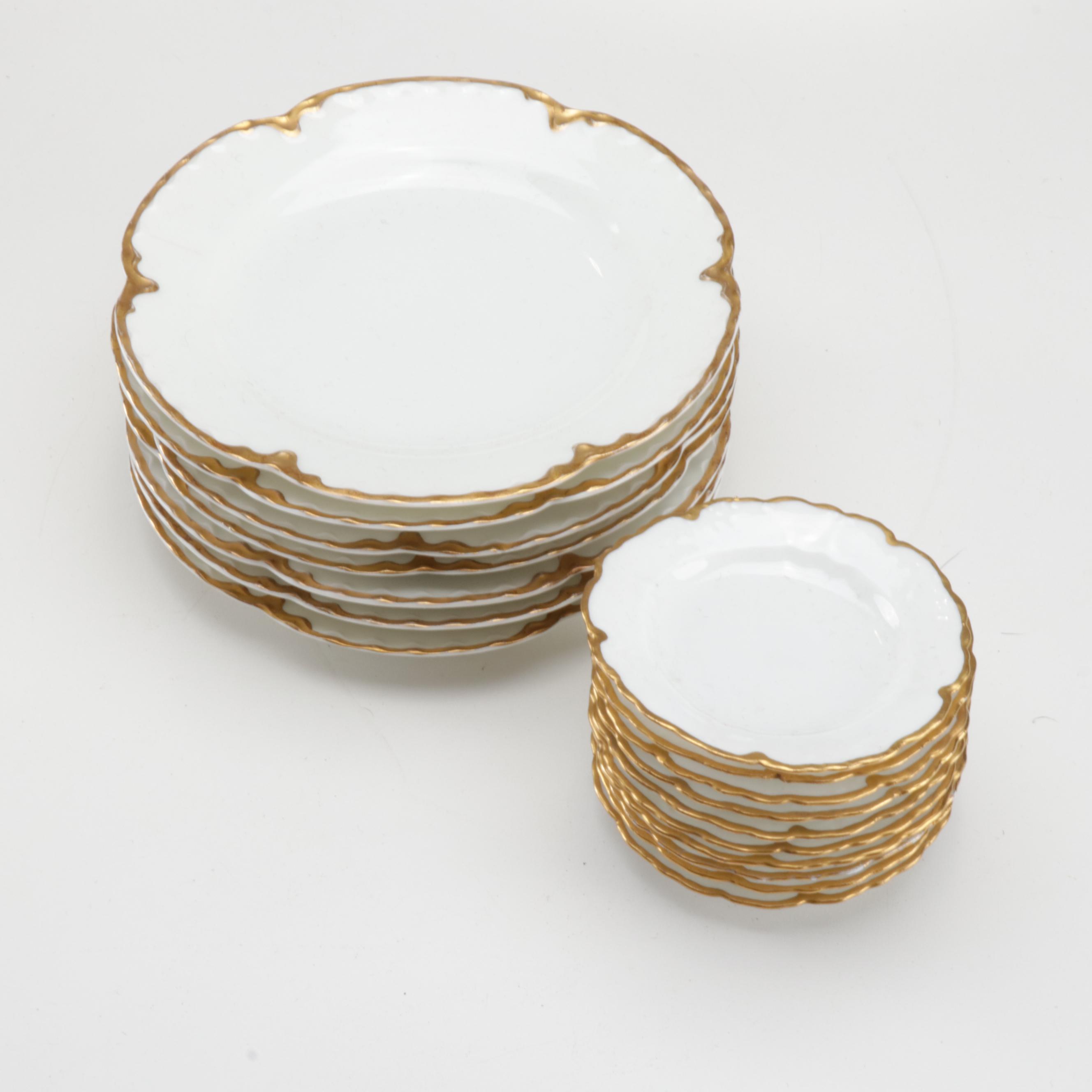 Haviland & Co. "Silver Anniversary" Porcelain Dinnerware