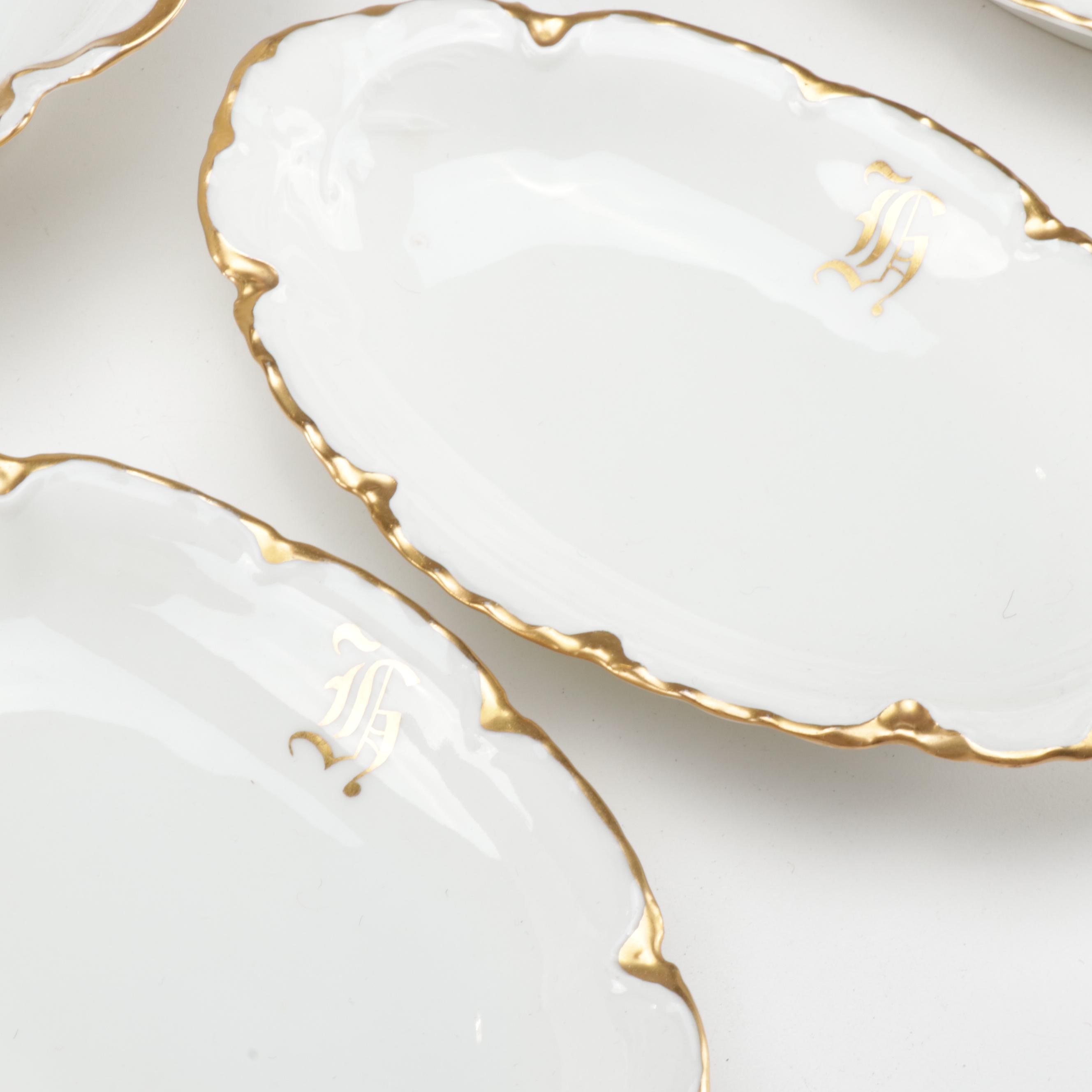 Haviland & Co. "Silver Anniversary" Porcelain Dinnerware