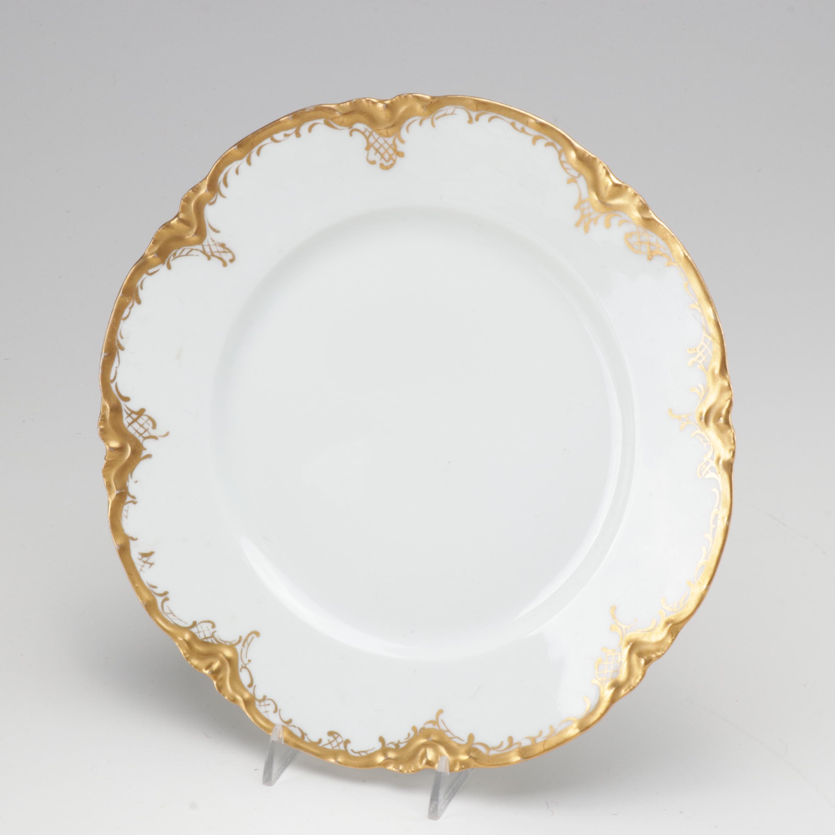 Haviland & Co. "Silver Anniversary" Porcelain Dinnerware