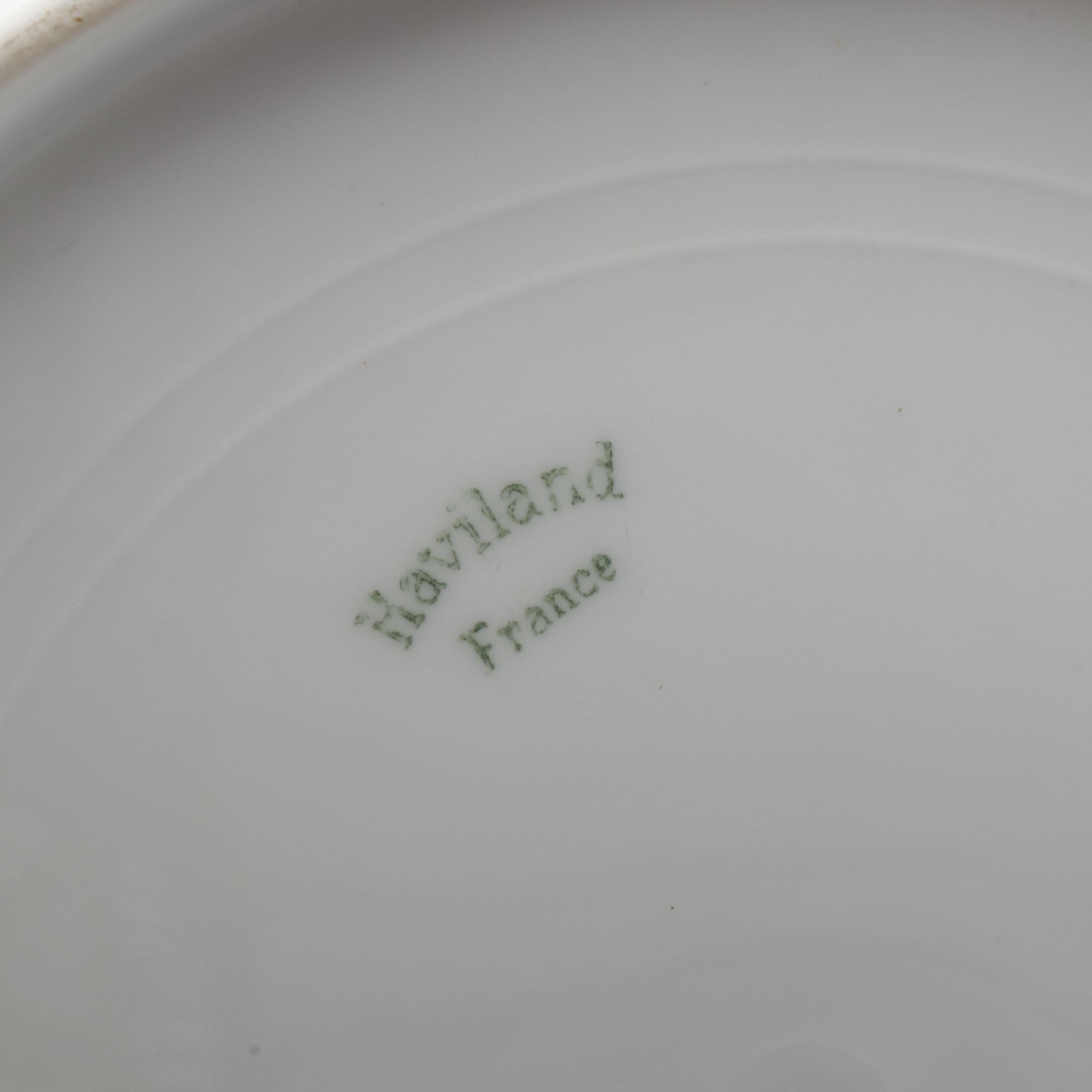 Haviland & Co. "Silver Anniversary" Porcelain Dinnerware