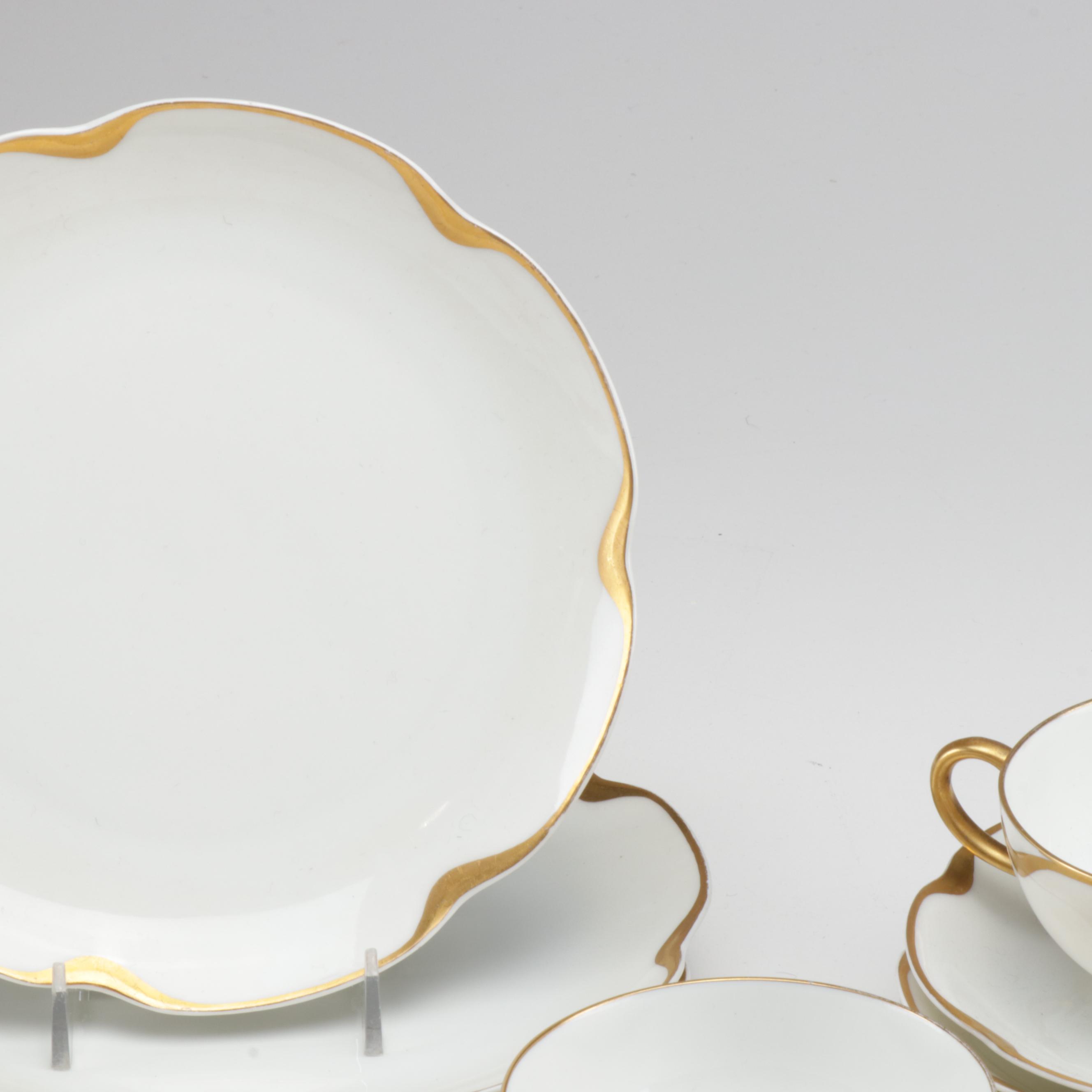 Haviland & Co. "Silver Anniversary" Porcelain Dinnerware