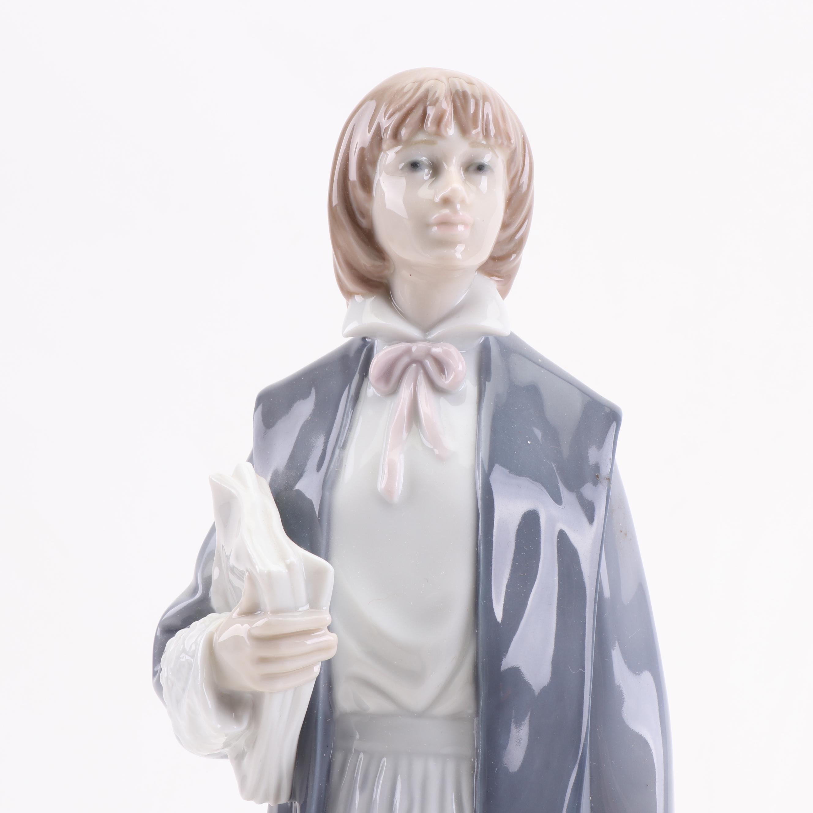Lladro "Female Attorney" Porcelain Figurine