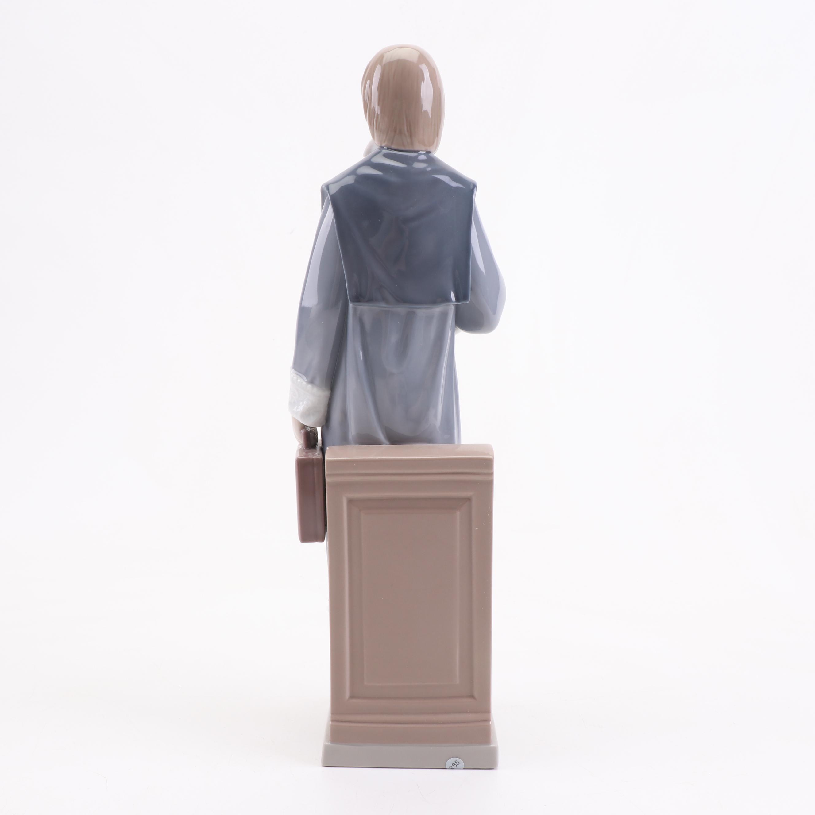 Lladro "Female Attorney" Porcelain Figurine