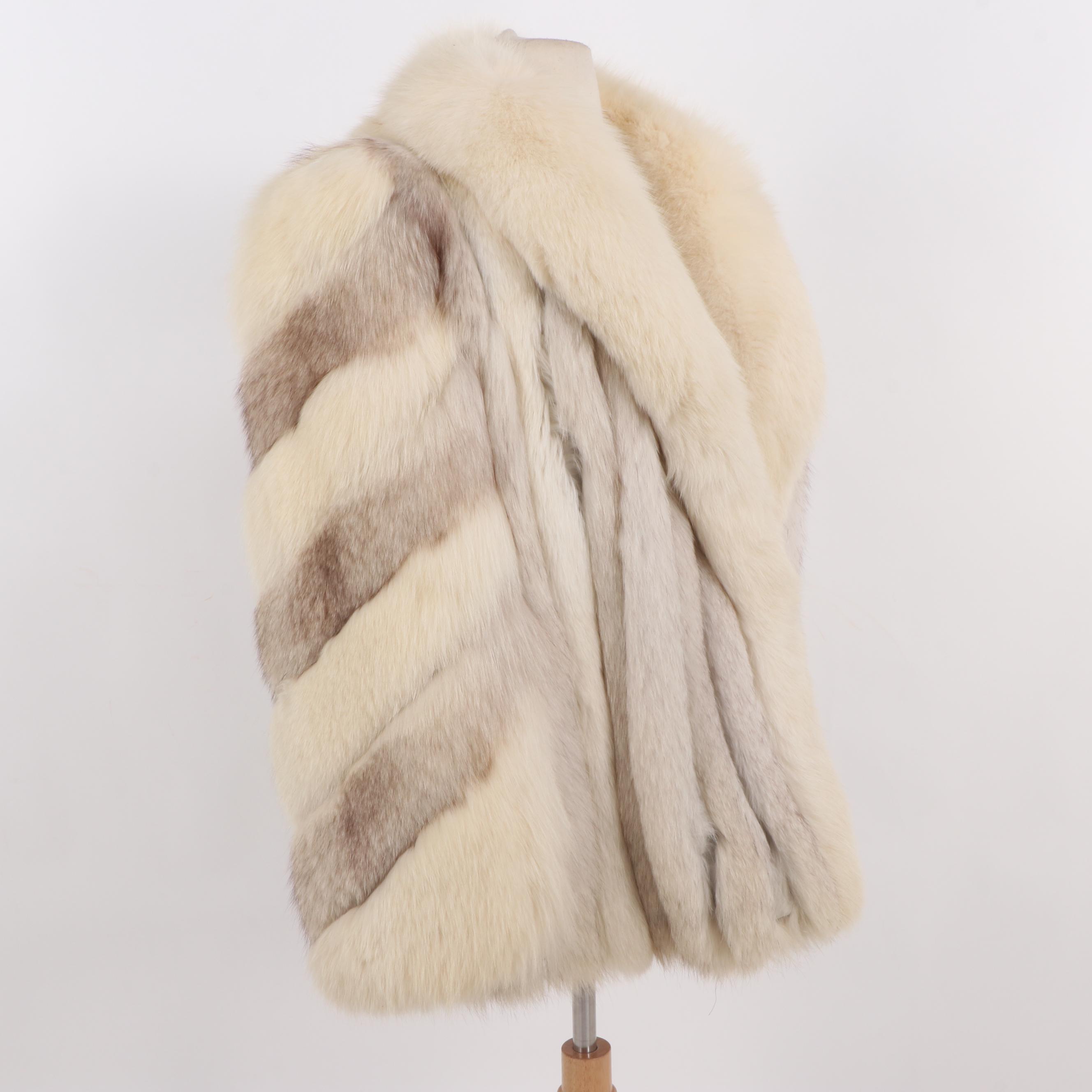Fox Fur Coat with Shawl Collar from Koslow's
