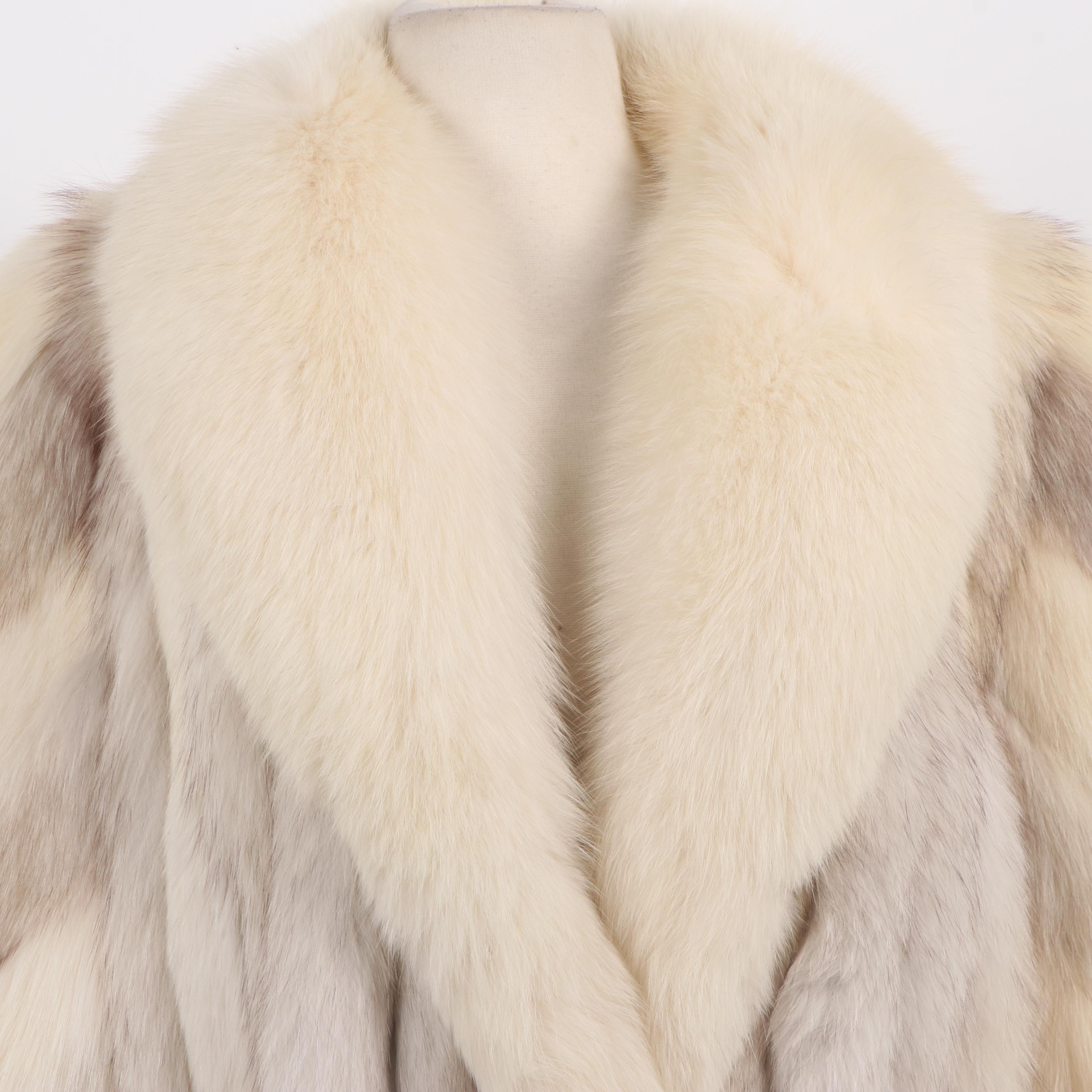 Fox Fur Coat with Shawl Collar from Koslow's