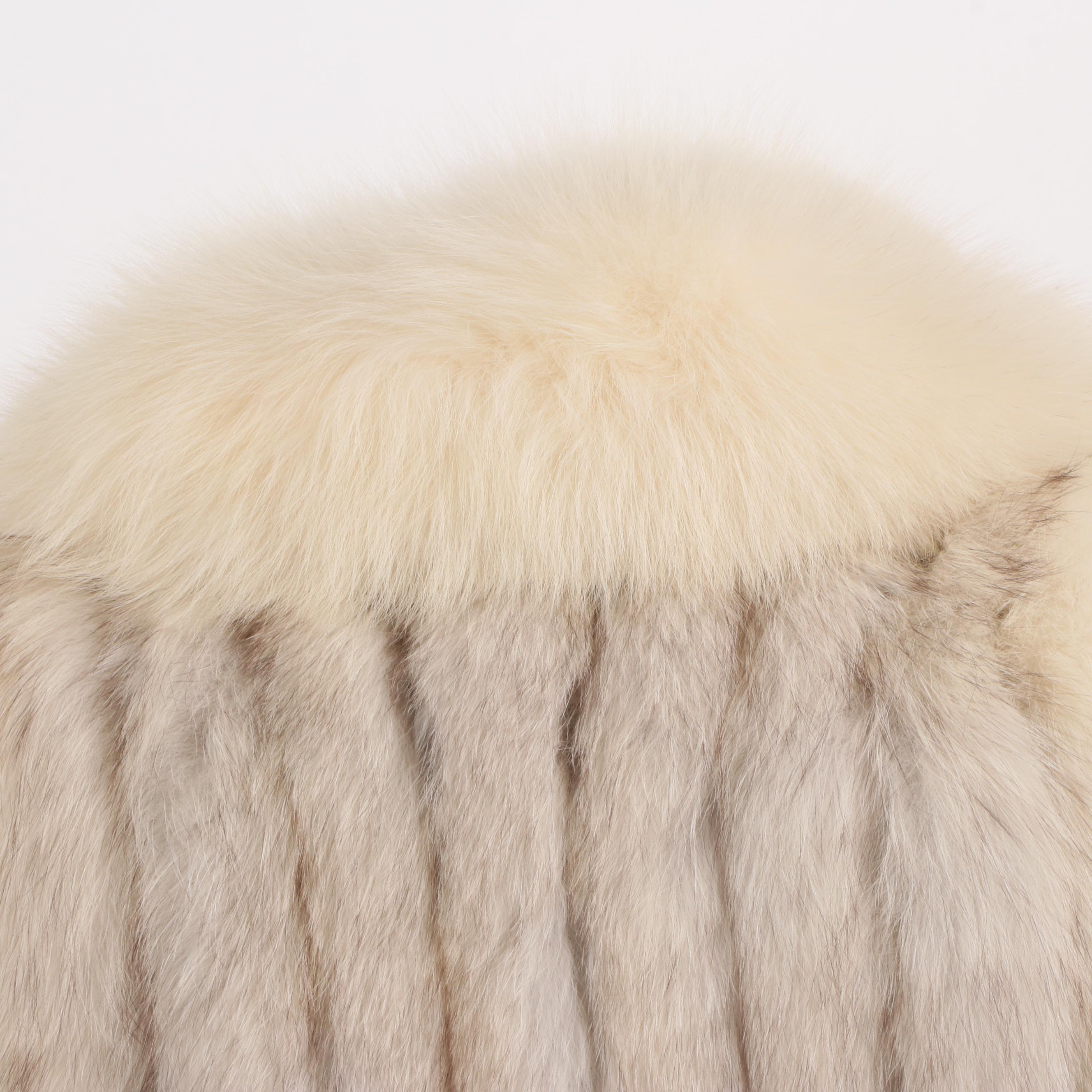 Fox Fur Coat with Shawl Collar from Koslow's