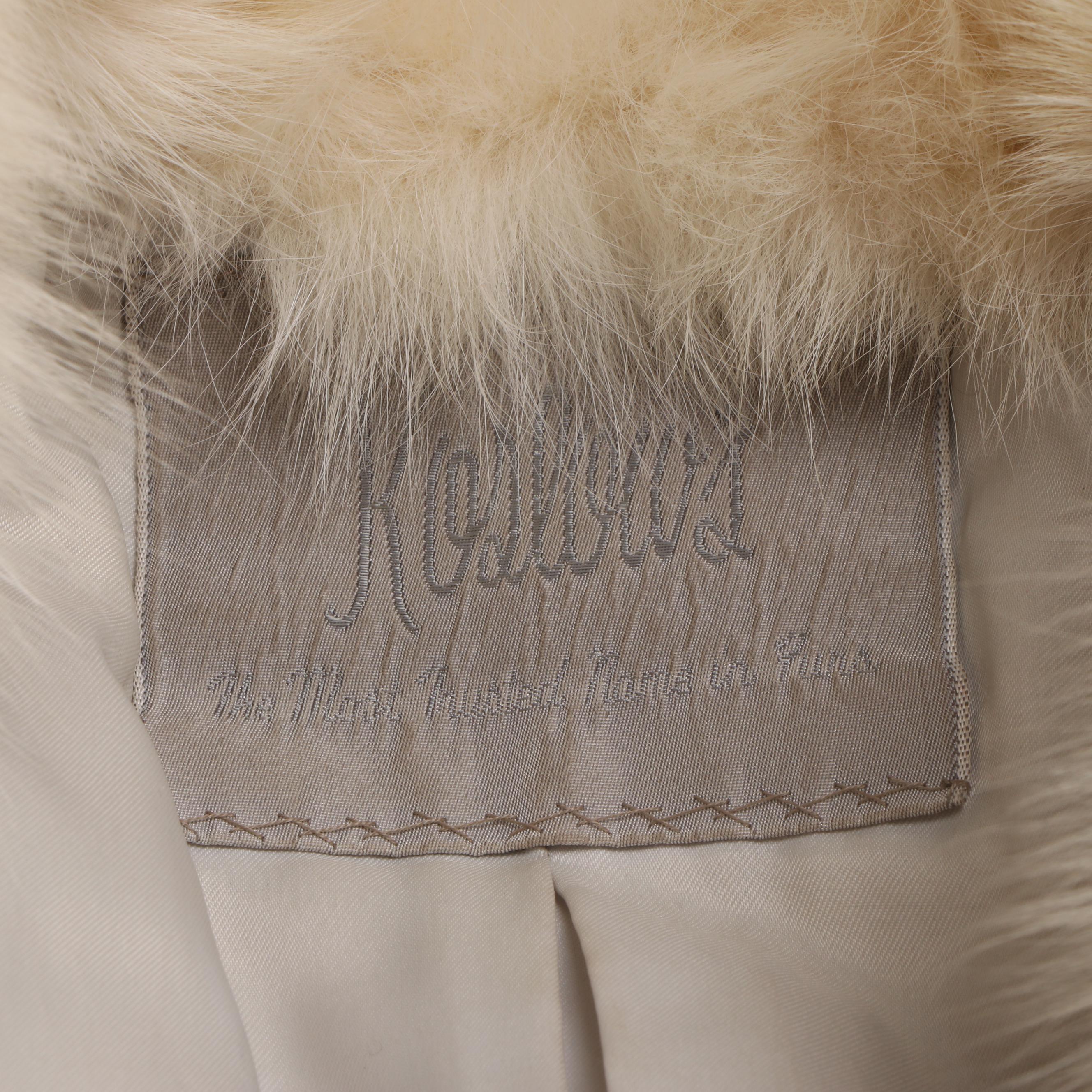 Fox Fur Coat with Shawl Collar from Koslow's