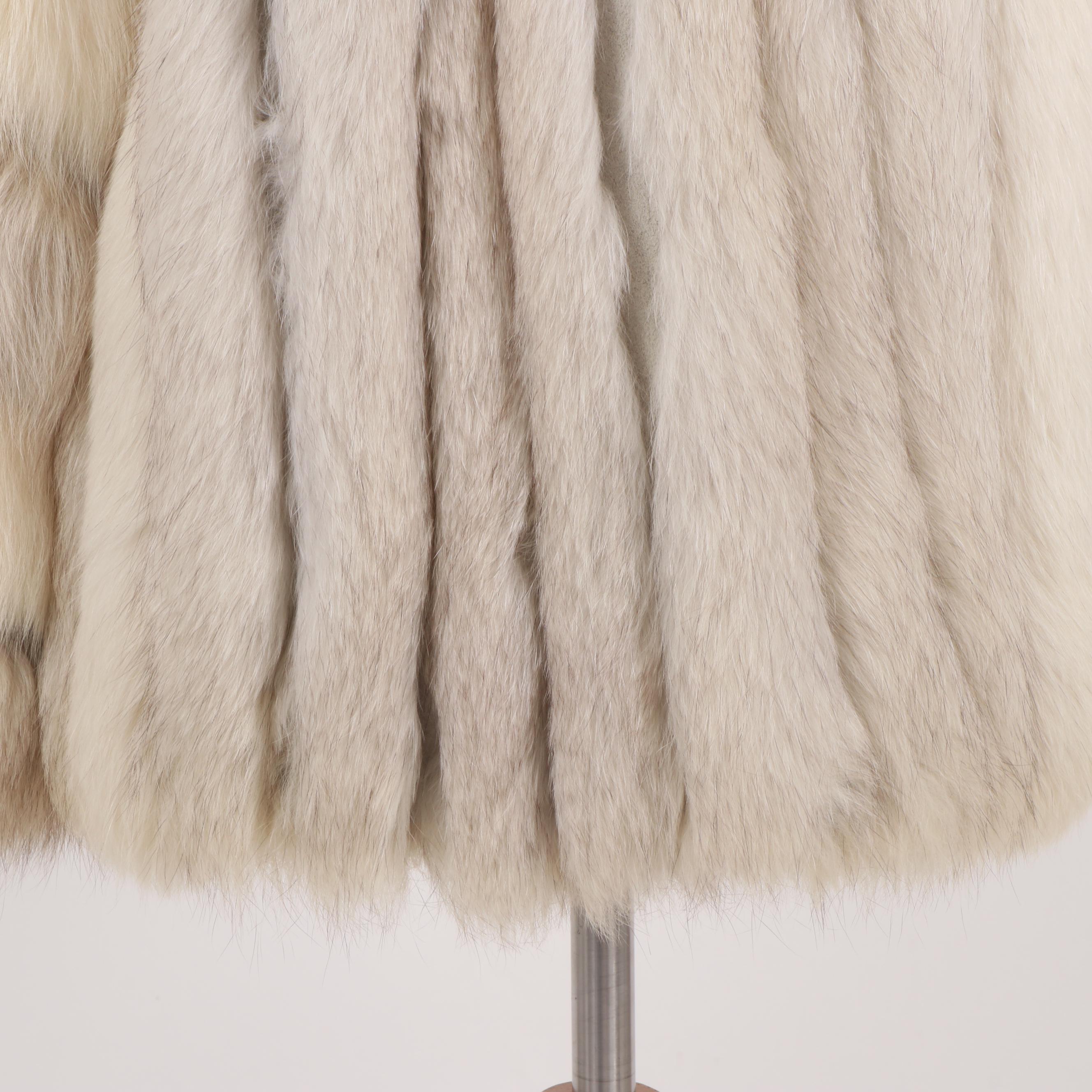 Fox Fur Coat with Shawl Collar from Koslow's
