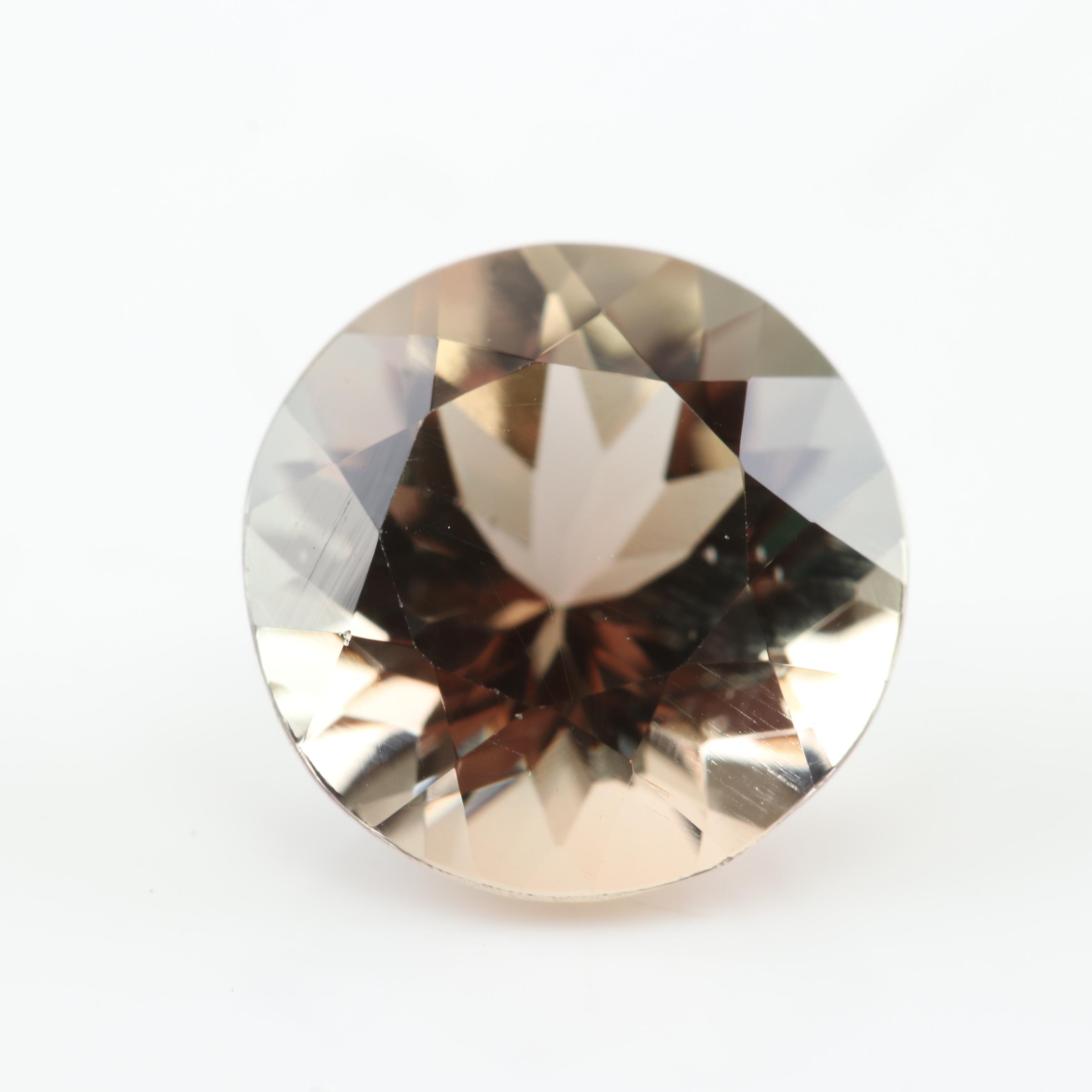 Loose 2.39 CT Sunstone 9 mm