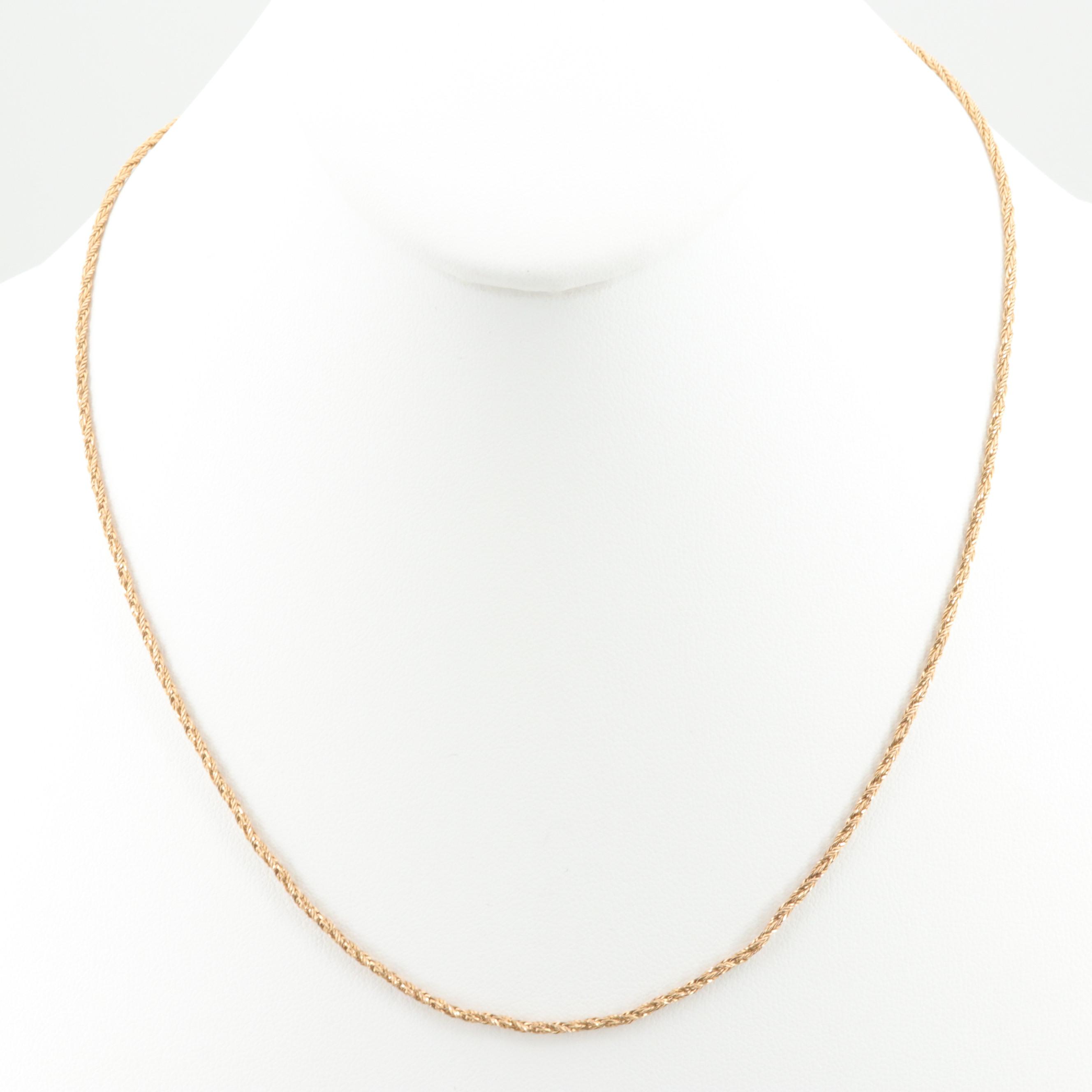 Vintage Donati & Spina Italian Chain Necklace