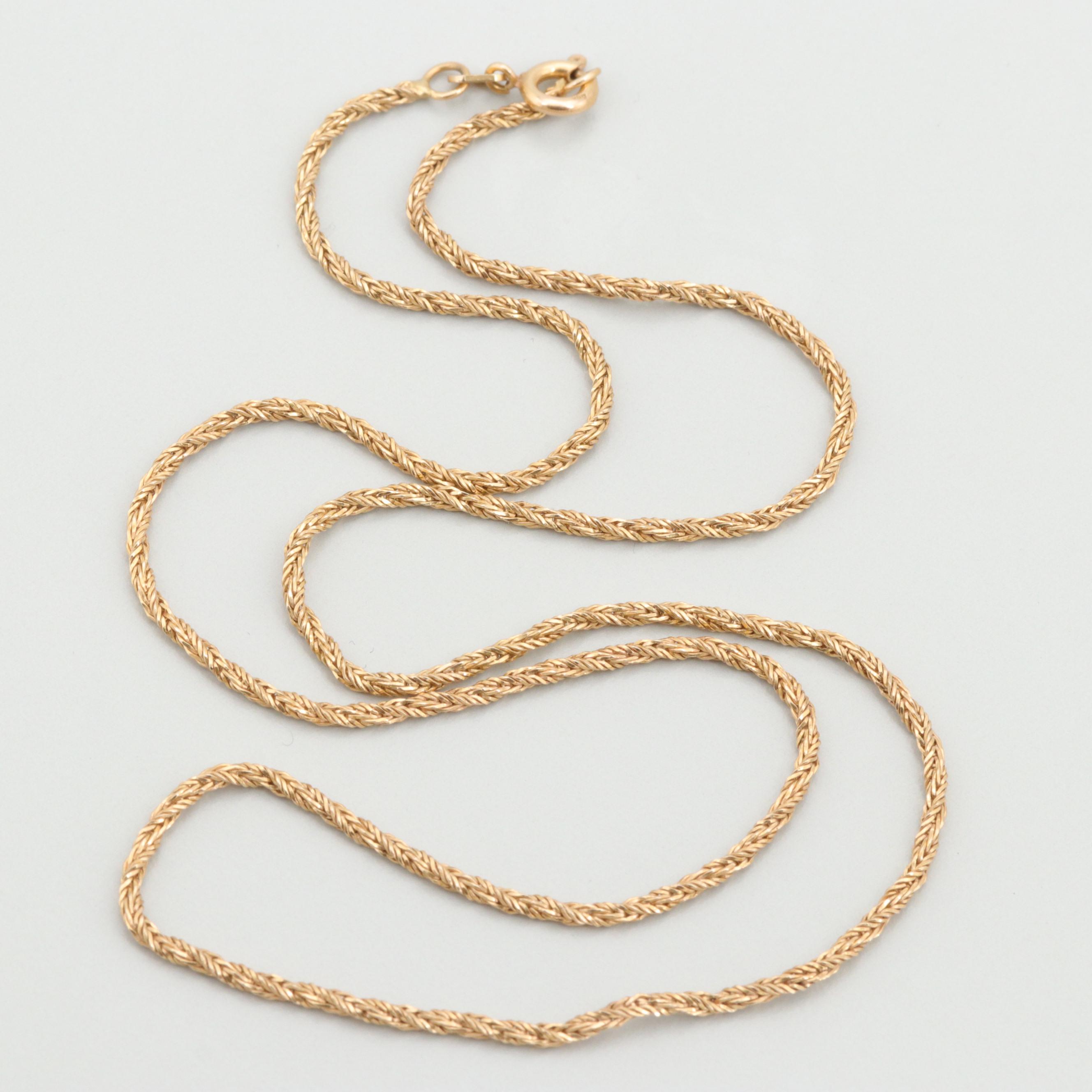 Vintage Donati & Spina Italian Chain Necklace