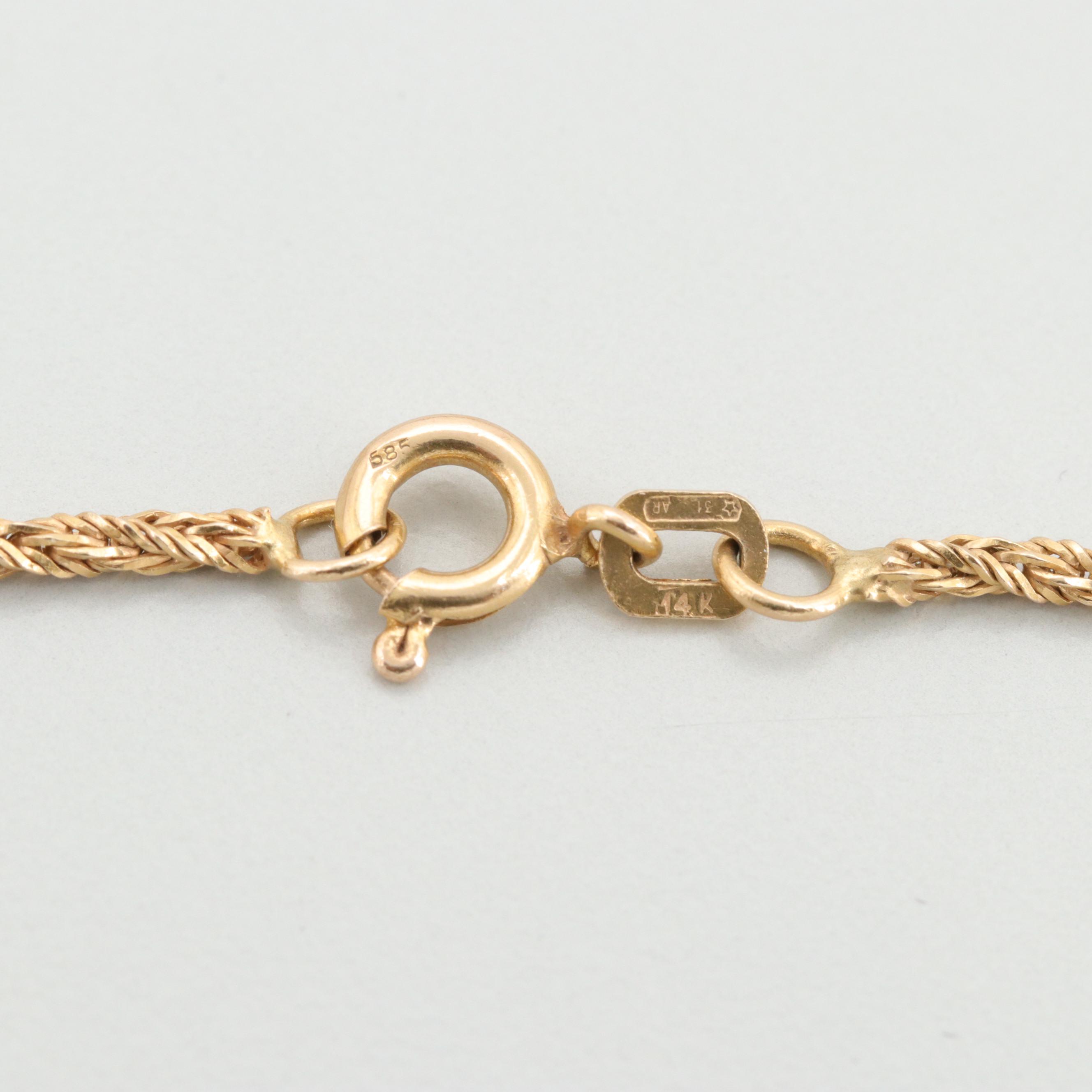 Vintage Donati & Spina Italian Chain Necklace