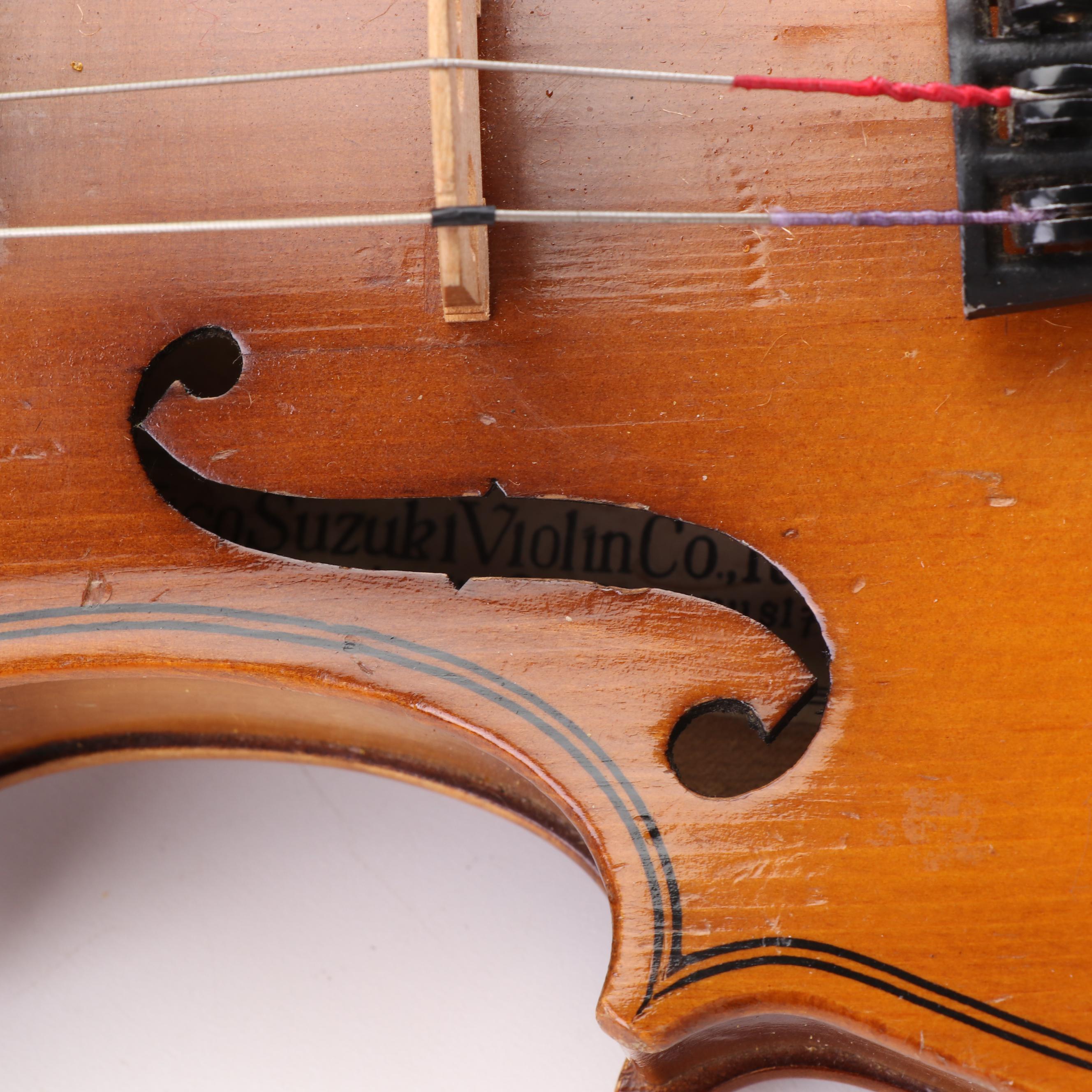 Kiso Suzuki Japanese Violin, Copy of Stradivarius
