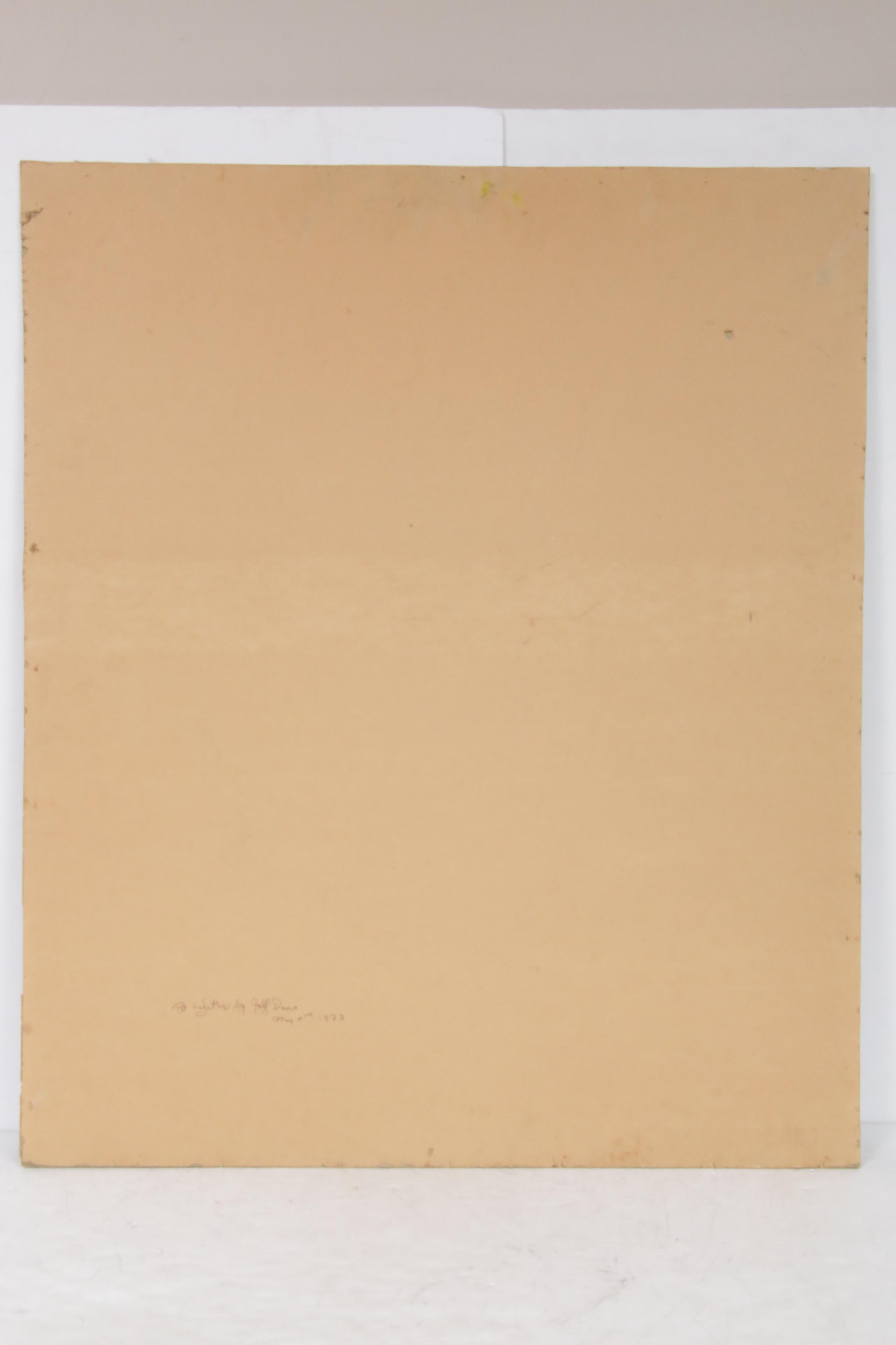 Elmer Taflinger Oil Painting and Graphite Study "Tracy"